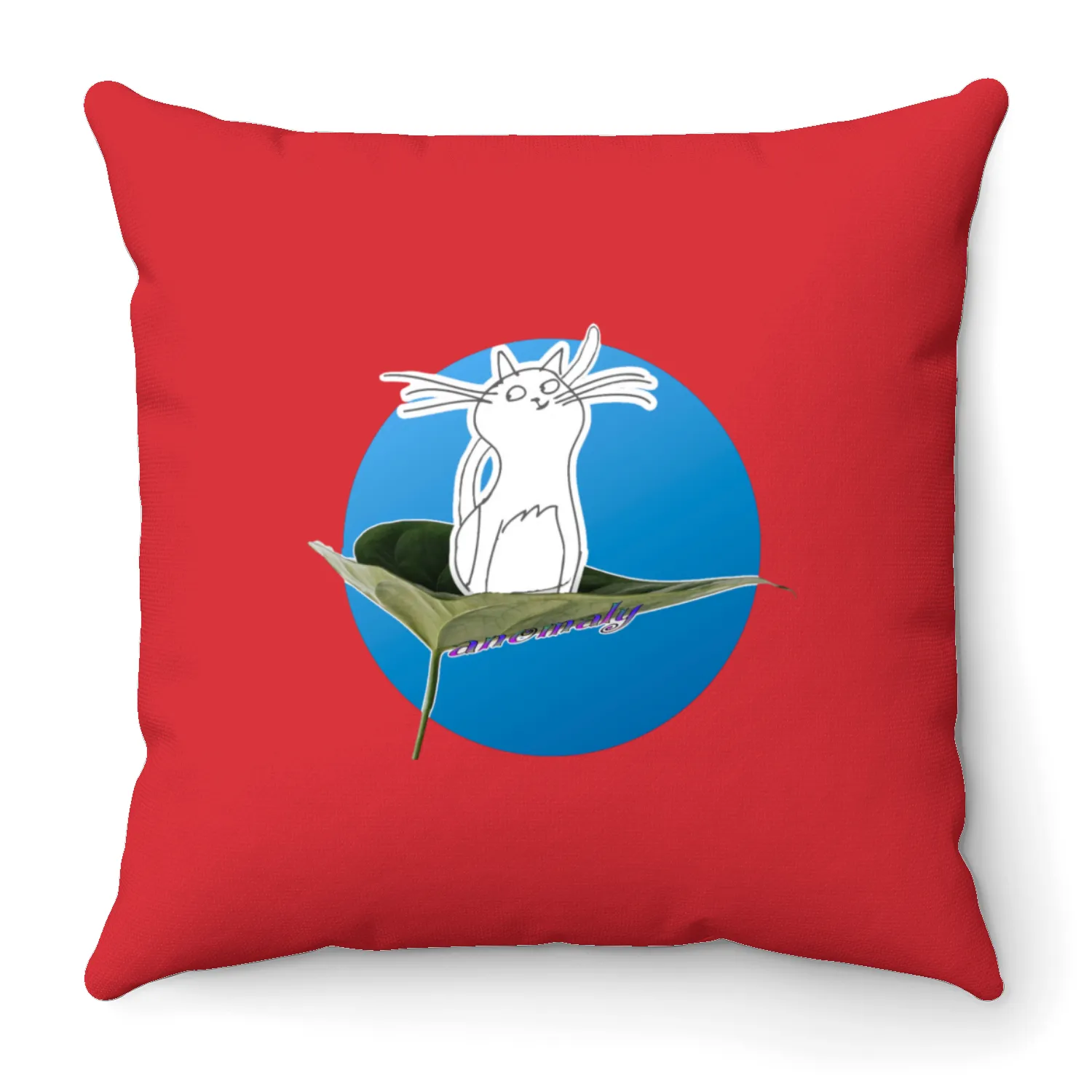 Leafy Observer Throw Pillows