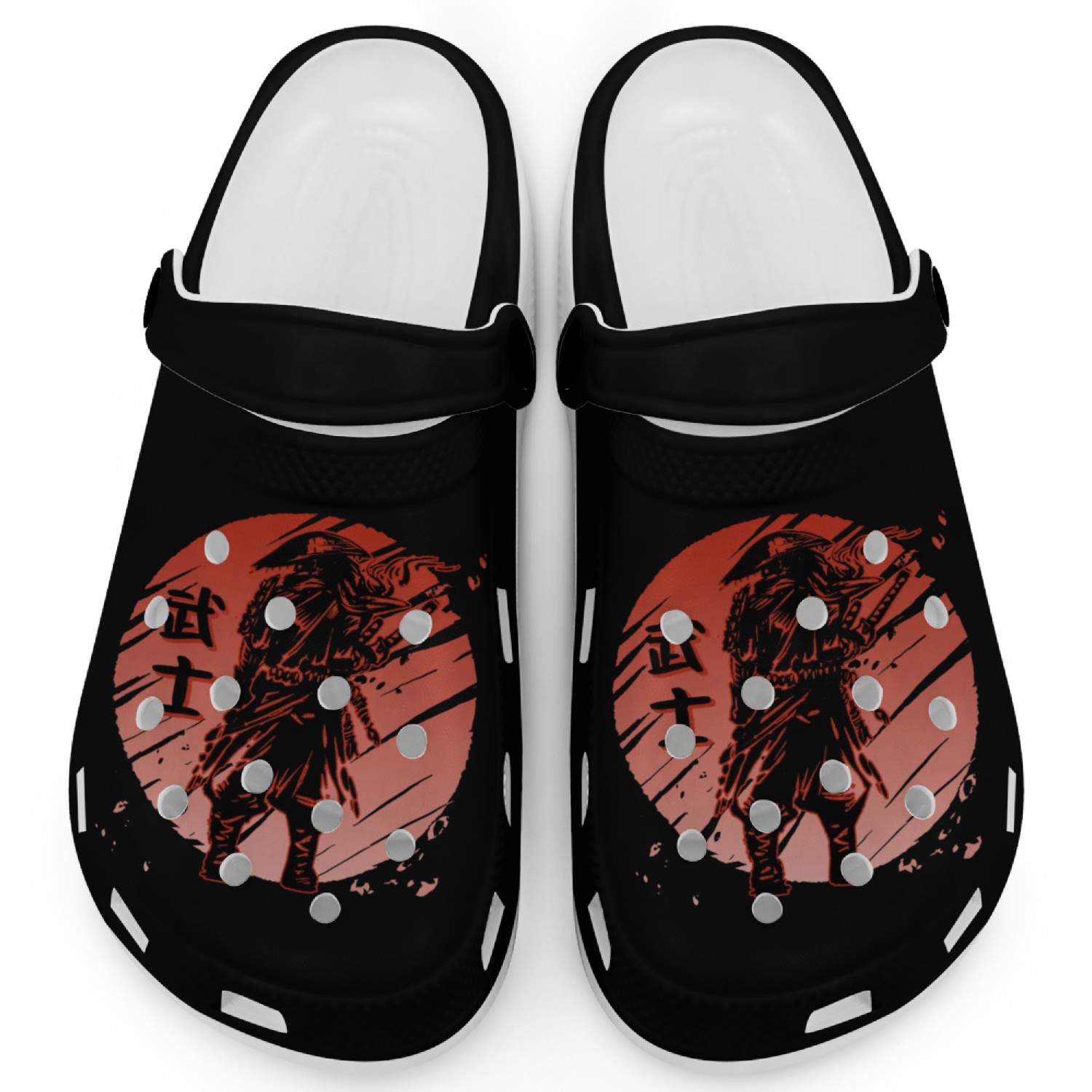 Japanese Samurai Warrior | Japanese Culture Clogs