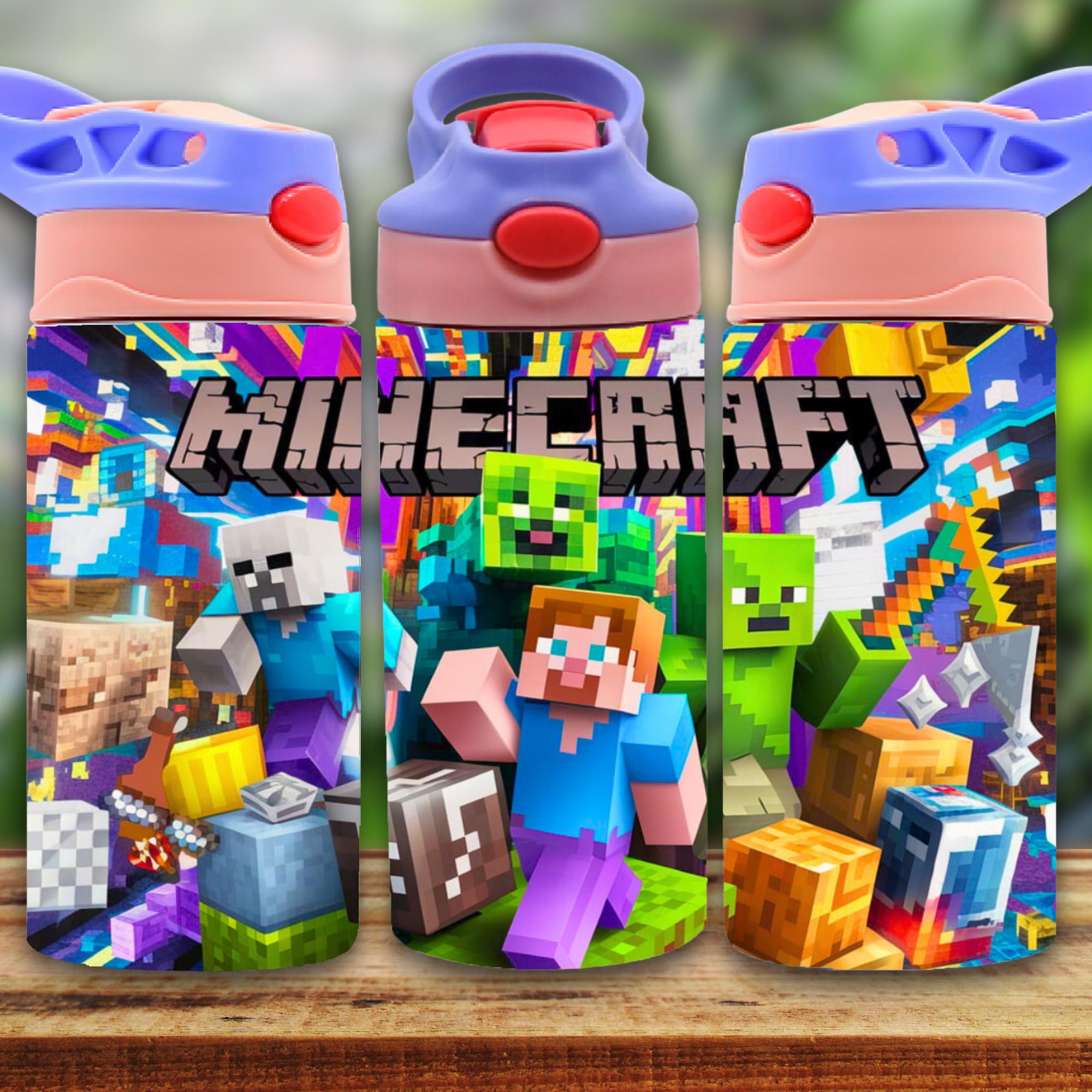 Minecraft 12oz Tumbler, Kids 12oz Cup Tumbler, Back To School Gift