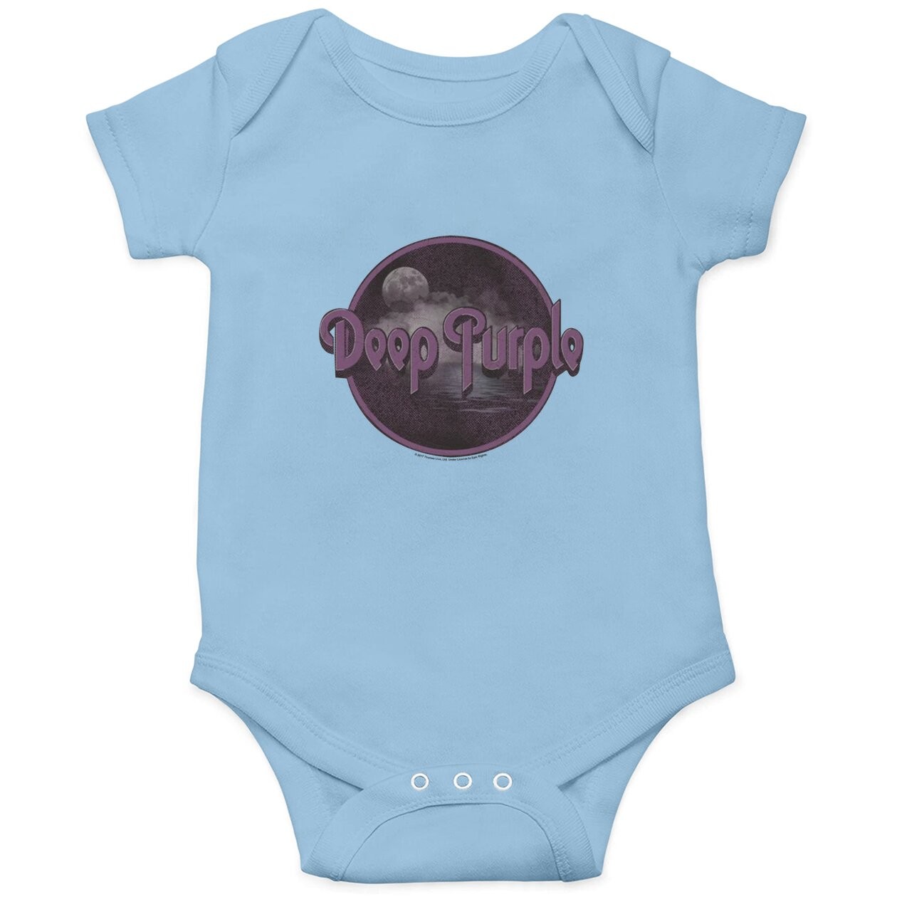 Deep Purple Smoke On The Water Baby Bodysuit