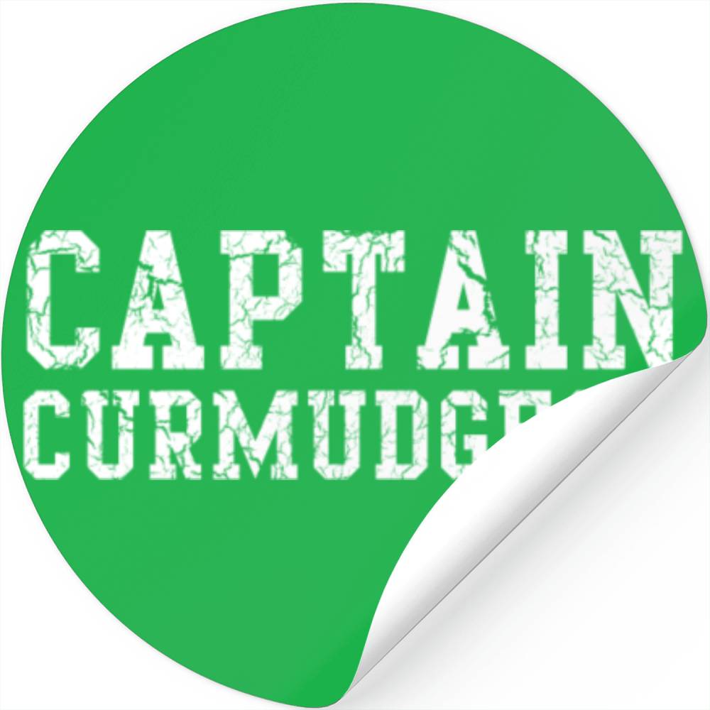Captain Curmudgeon Stickers