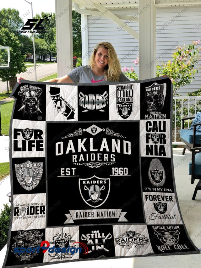 Las Vegas Raiders Blanket And Quilt Gift For Fans
