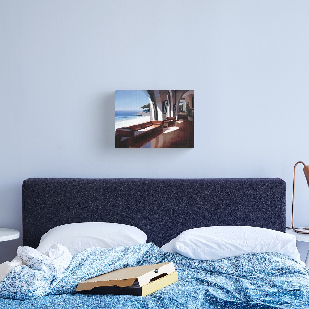 Denis Fremond - Sea view Canvas Print