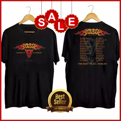 SAMMY HAGAR 2024 THE BEST OF ALL WORLDS EXCLUSIVE TOUR T-Shirt