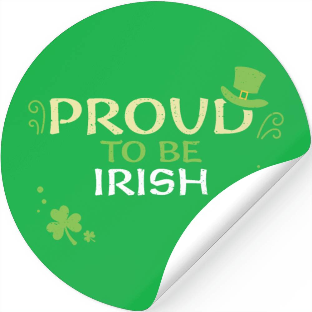 Proud to be Irish Stickers