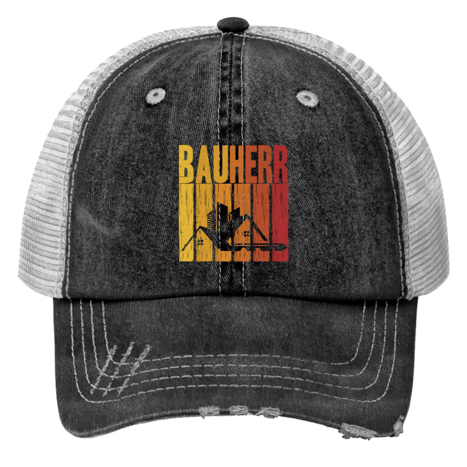 Builders Print Trucker Hats