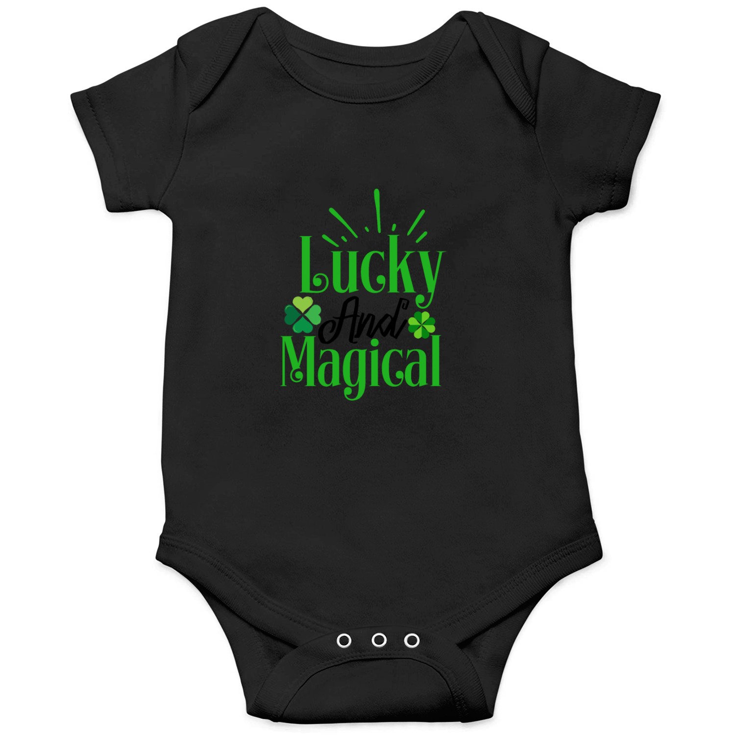Lucky and Magical - St. Patricks Day Onesies