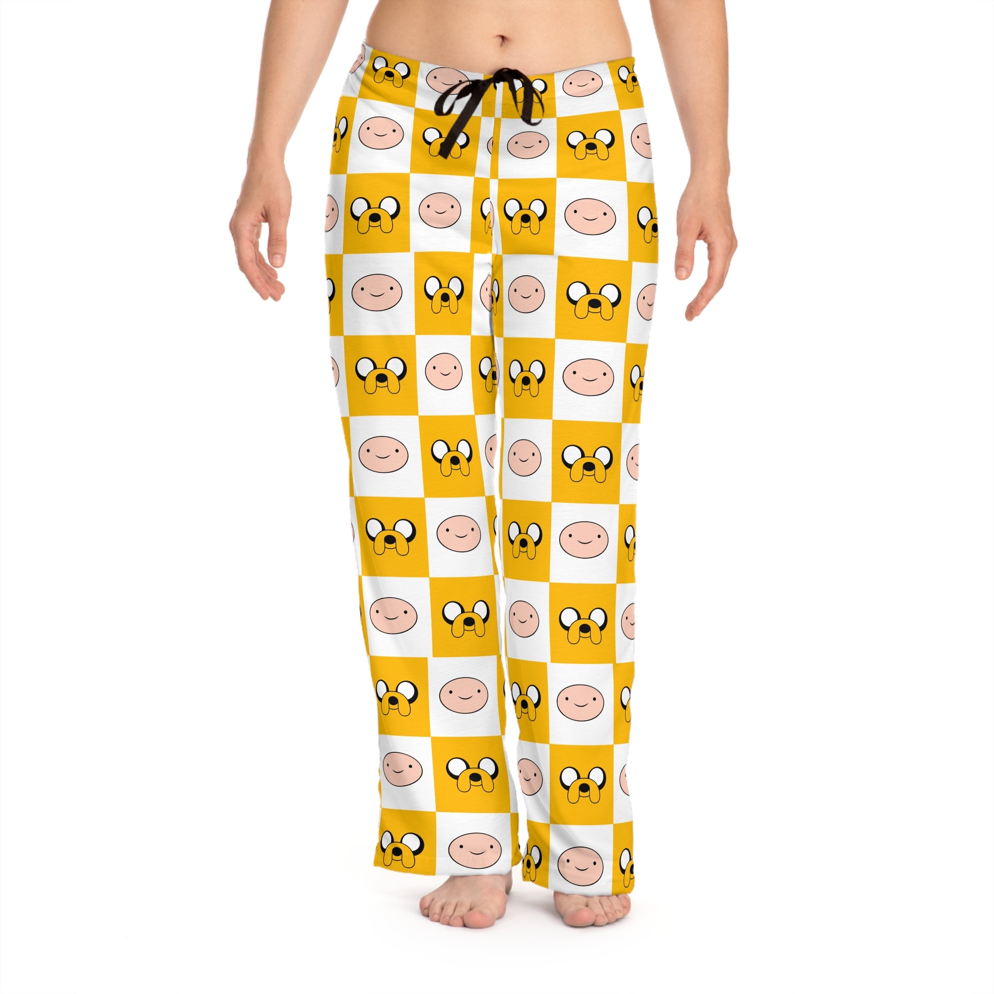 Adventure Time Pants, Finn The Human Jake The Dog Pajama Pants, Gift For Her, for Him