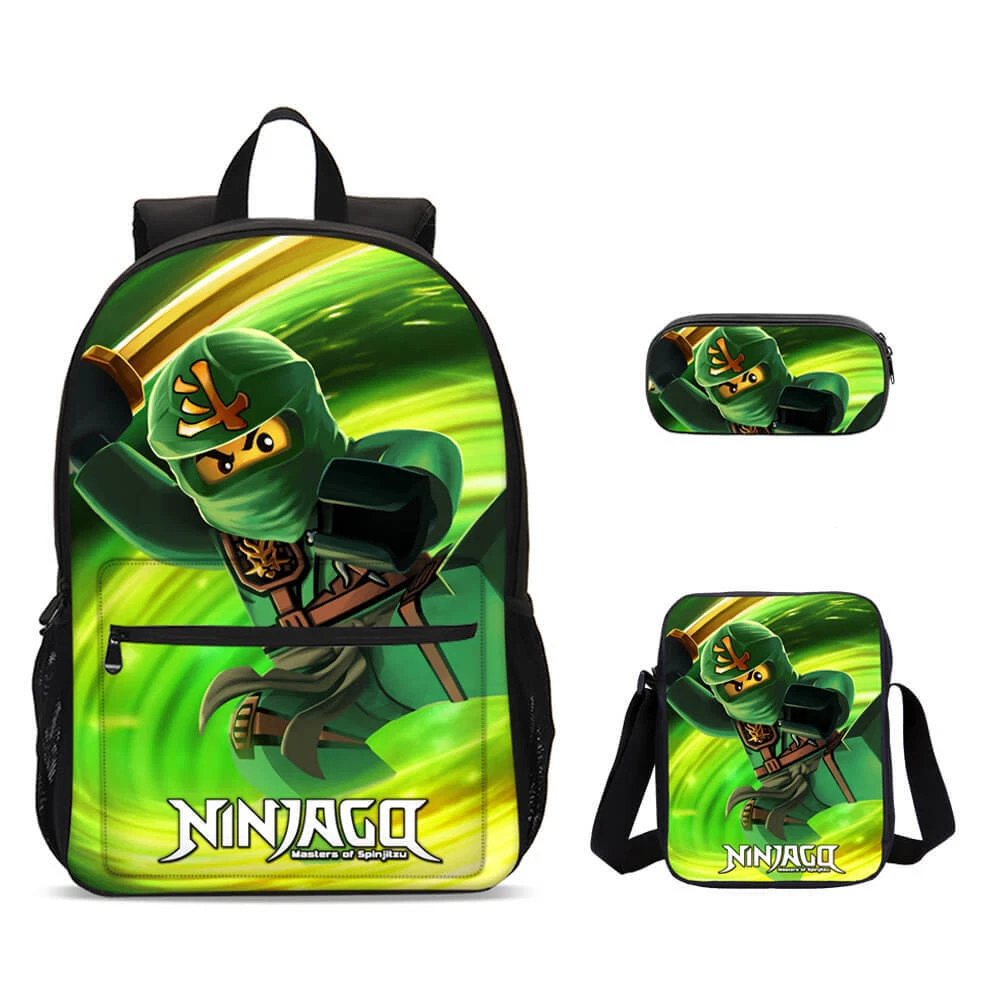 Ninjago Lloyd Comics Backpack Set for Boys and Girls