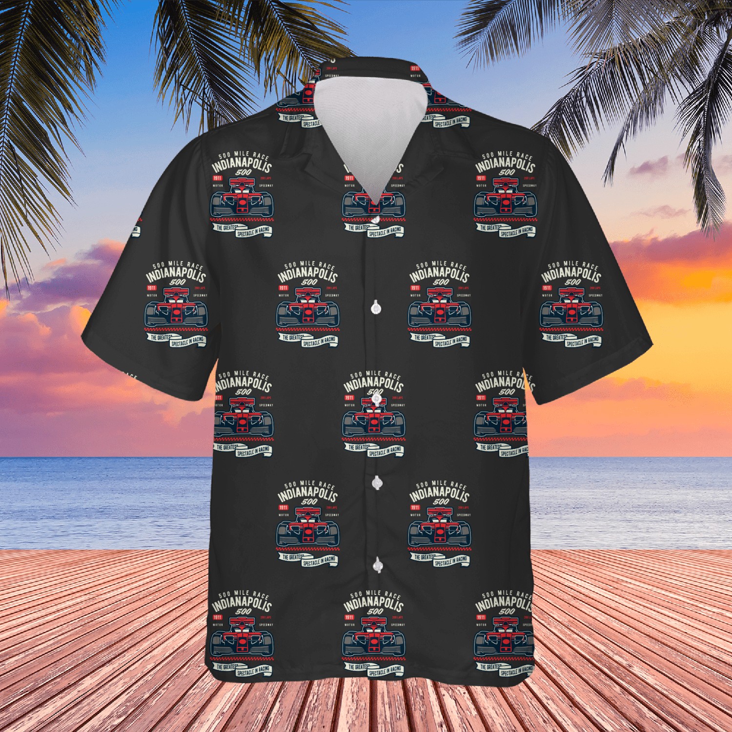 Indianapolis 500 Mile Race Classic Hawaiians