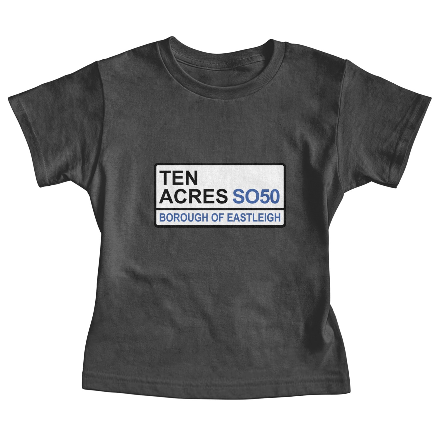 Eastleigh Ten Acres Iconic Street Sign Baby Tees
