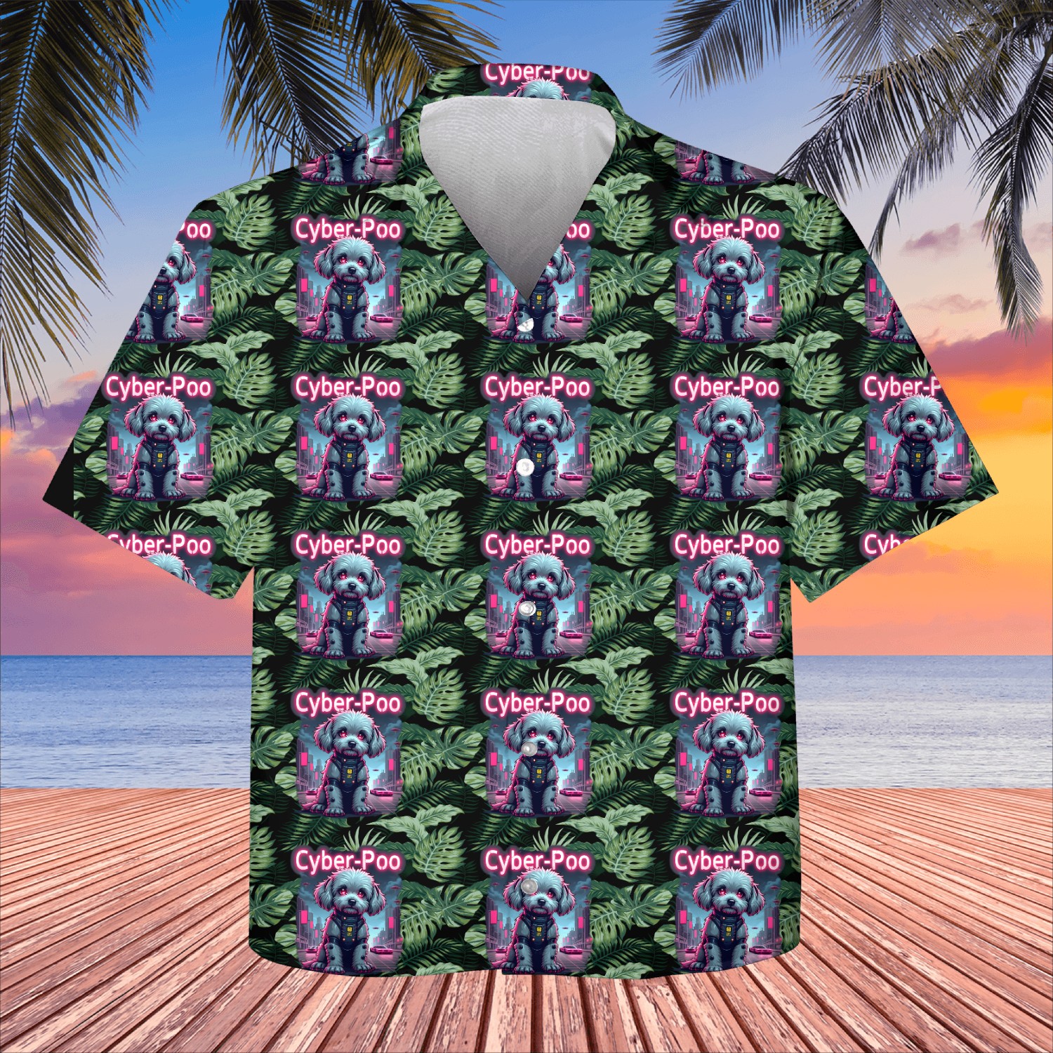 Cyber Poo Kids Hawaiians