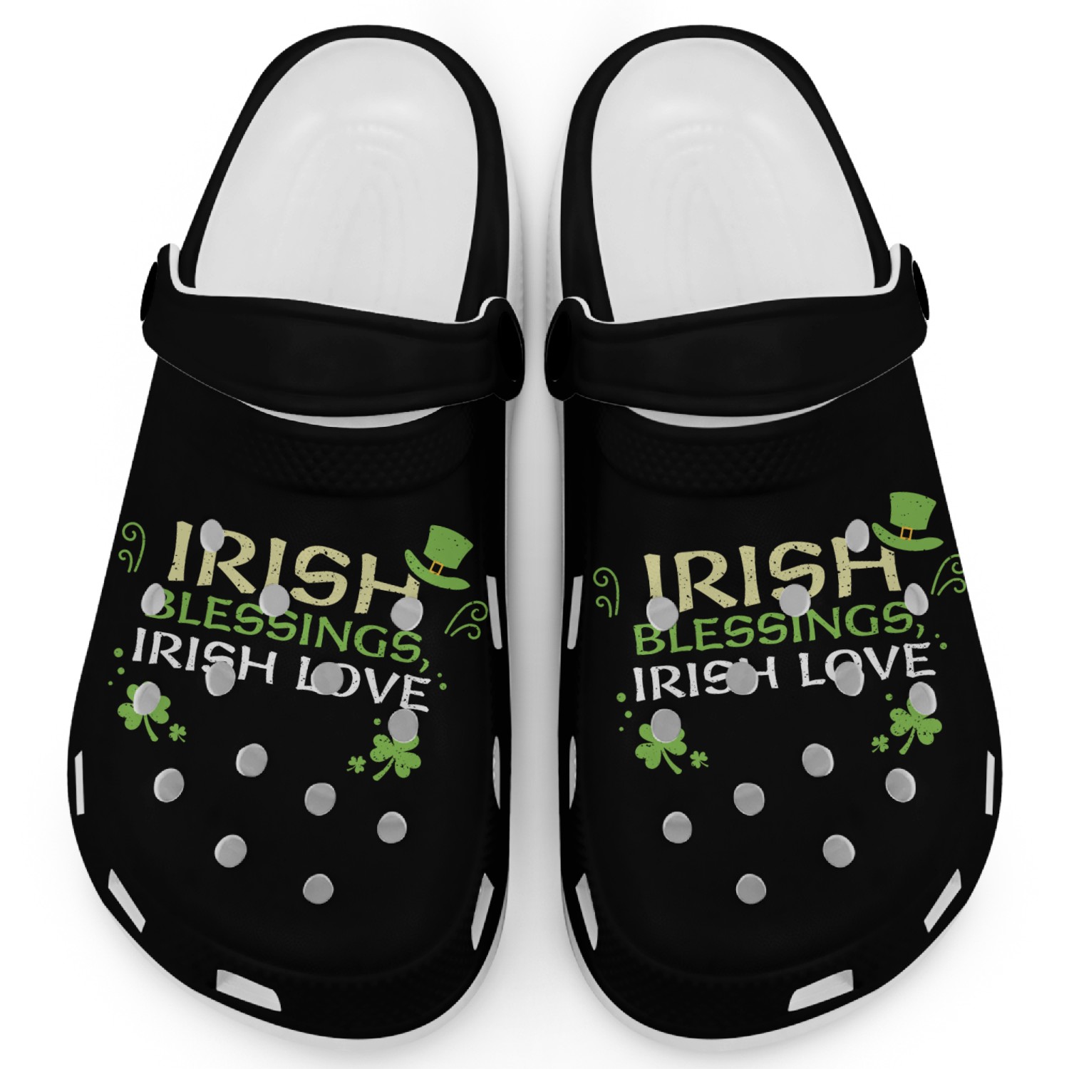 Irish blessings, Irish love Clogs