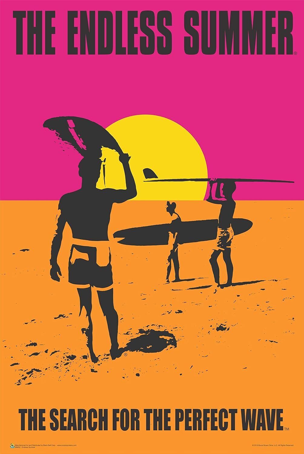 The Endless Summer Movie Poster Canvas