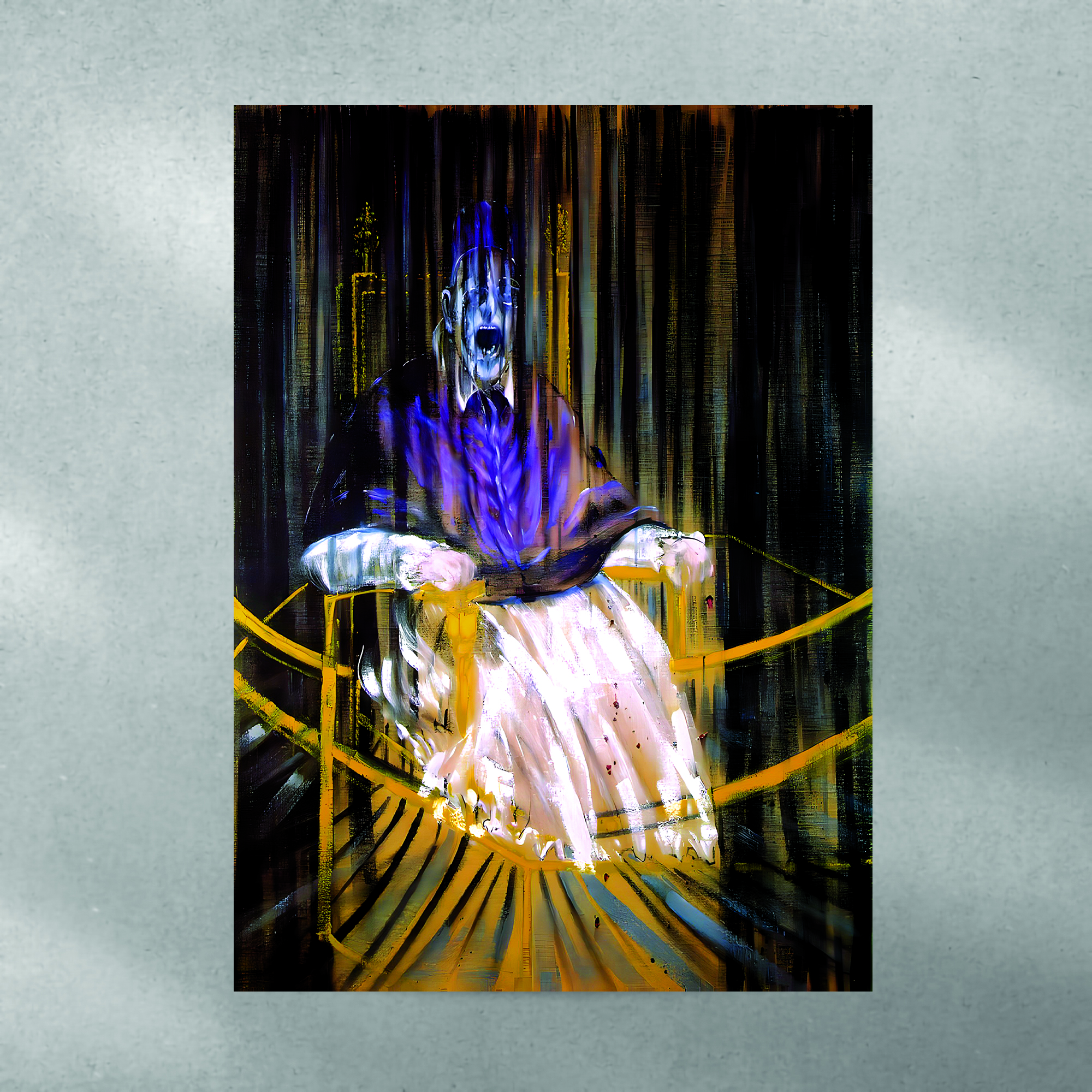 Francis Bacon - Study after Velázquezs Portrait of Pope Innocent X Canvas