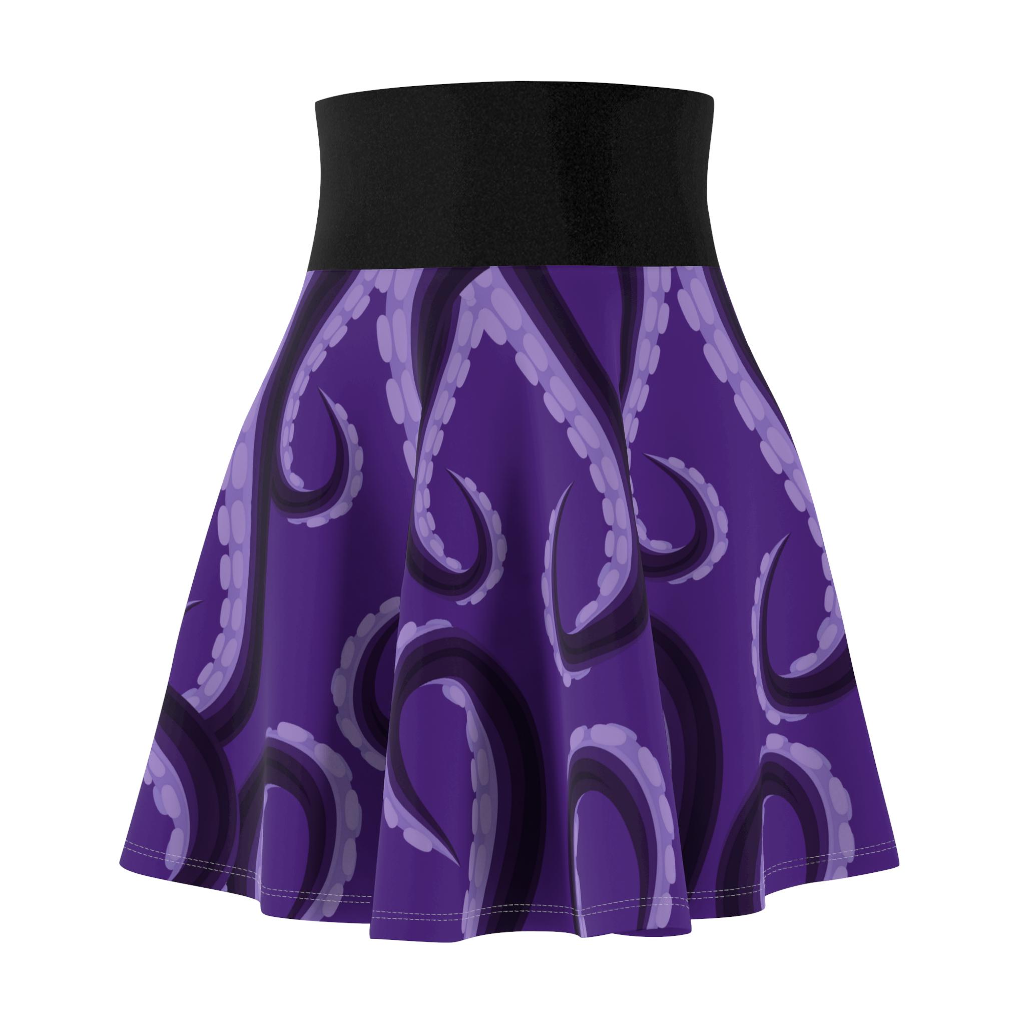 Women's Kraken octopus Women's Skirt | Halloween Skater Skirt | Cosplay Costume | Halloween Gift For Women