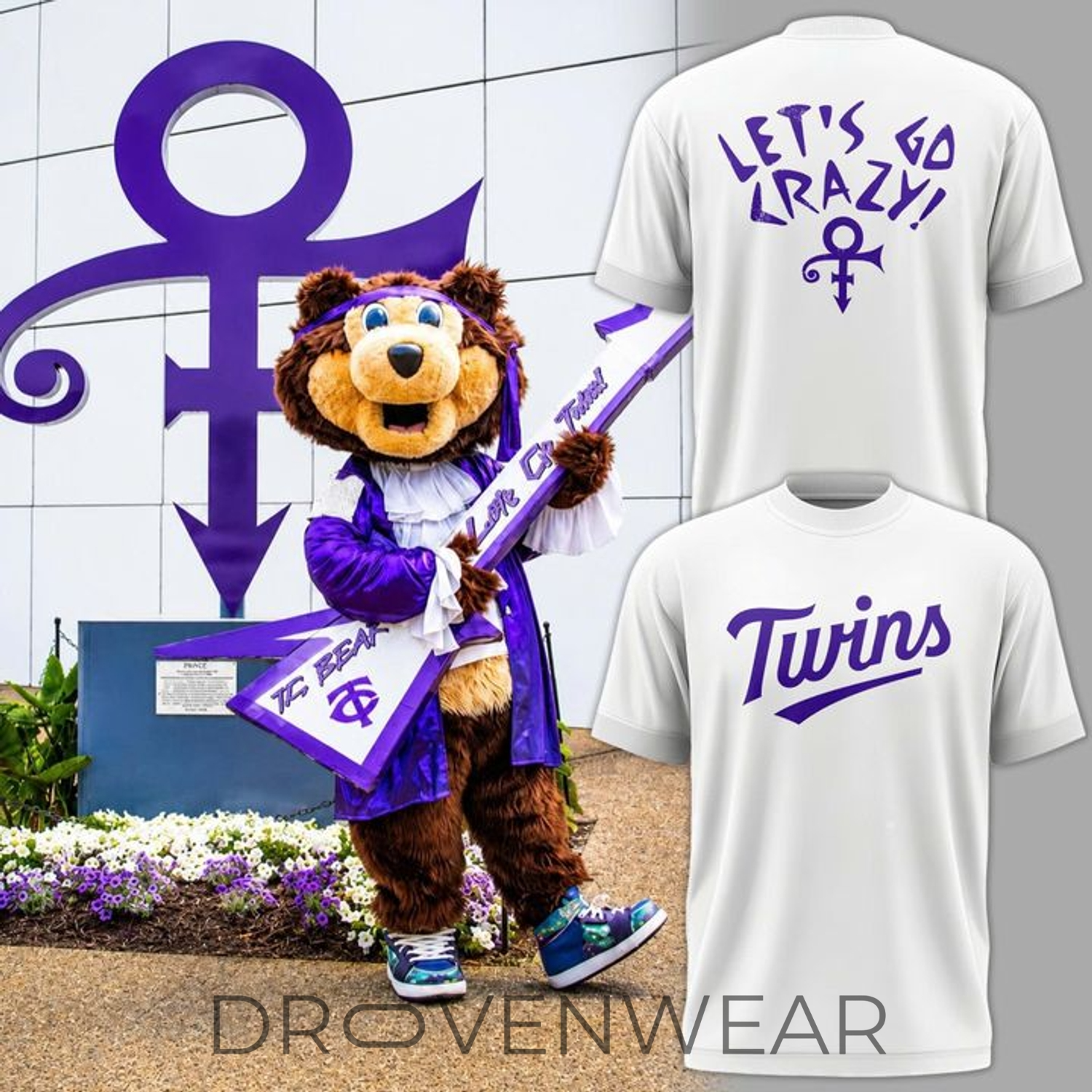 Minnesota Twins Prince Tribute Night Let’s Go Crazy 2026 Limited Edition Shirt