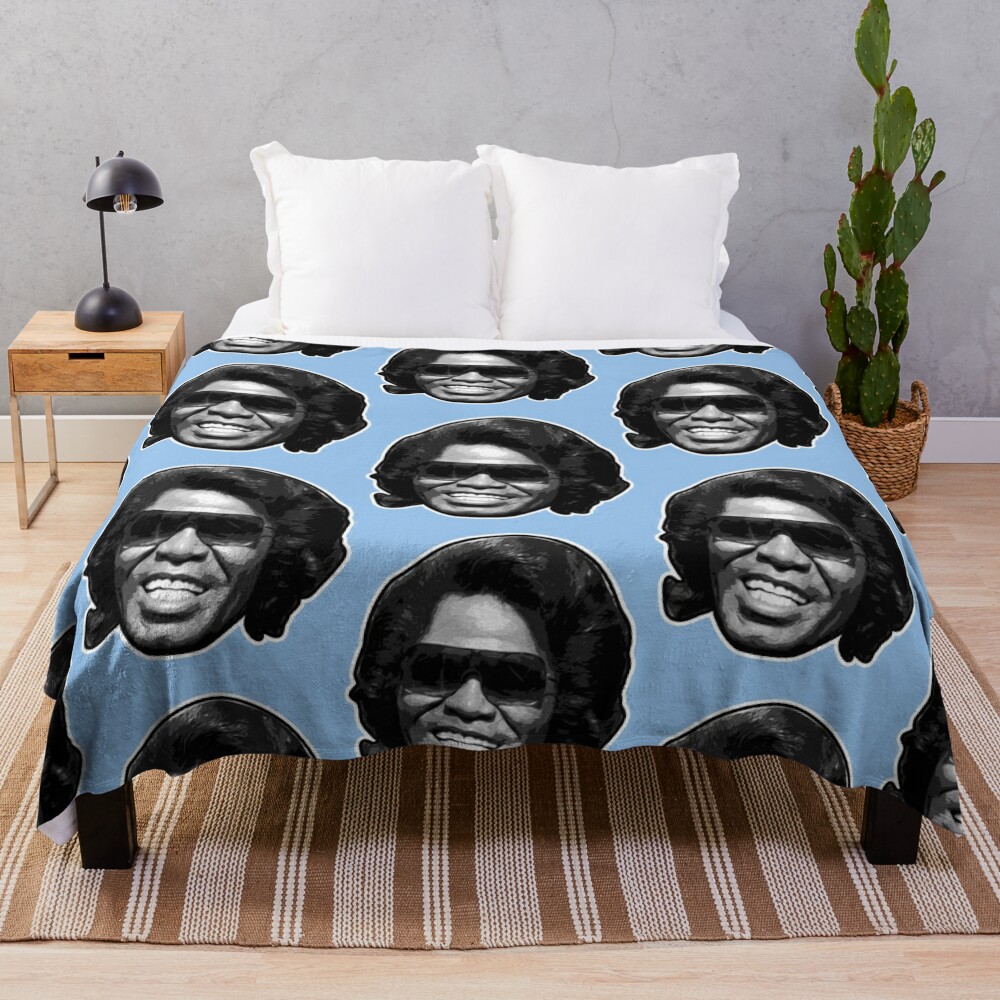 James Brown Throw Blanket