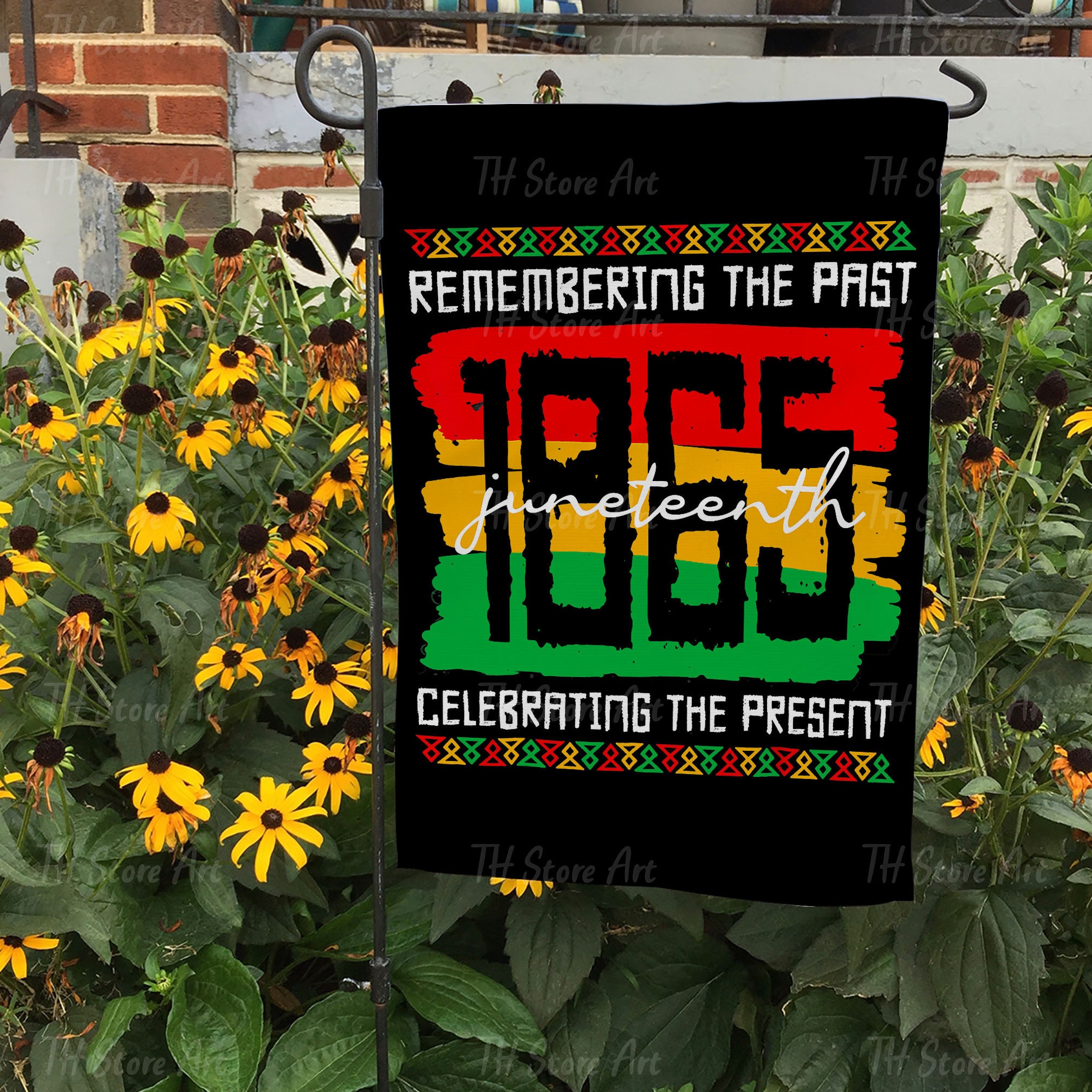 Juneteenth 1865 Celebrating Black Freedom Flag, Emancipation Day Flag, Emancipation Day Flag