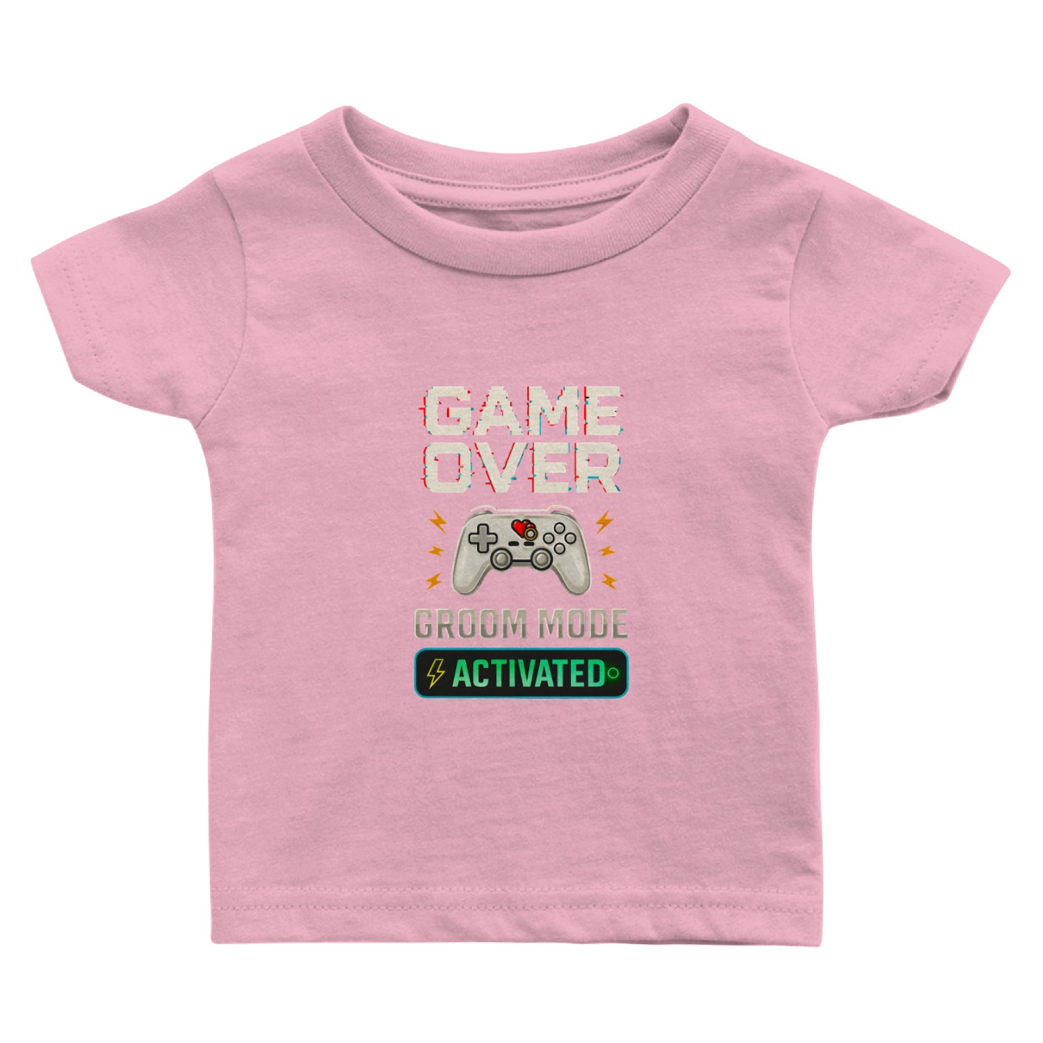 Groom Mode Activated Baby T Shirts