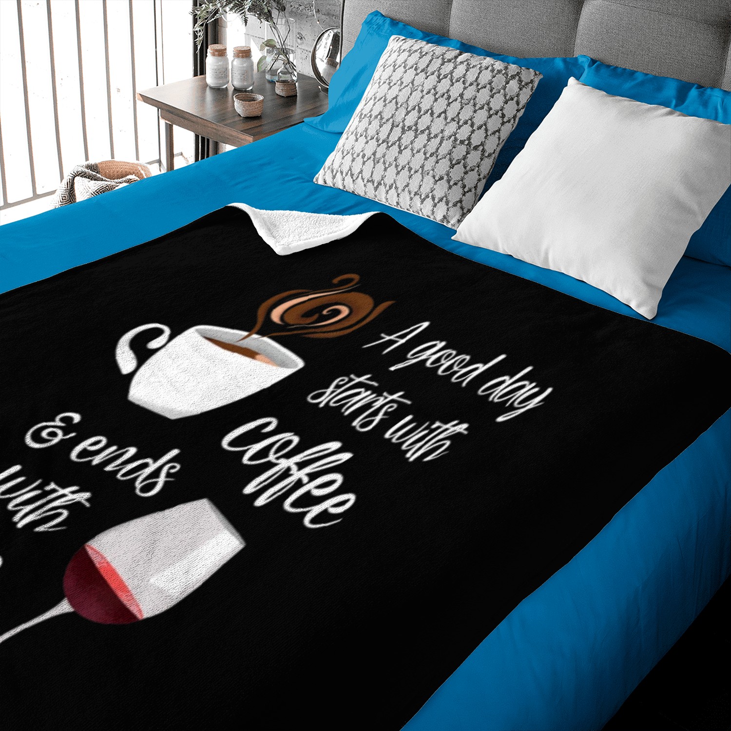 A Good Day Starts With Coffee amp Ends With Baby Blankets