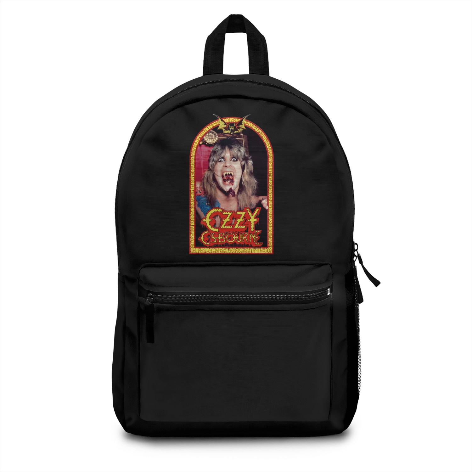 Halloween Ozzy Osbourne Backpacks, Ozzy Osbourne Vampire Backpacks, Ozzy Osbourne Speak Of The Devil Backpacks, Ozzy Osbourne Black Sabbath Backpacks
