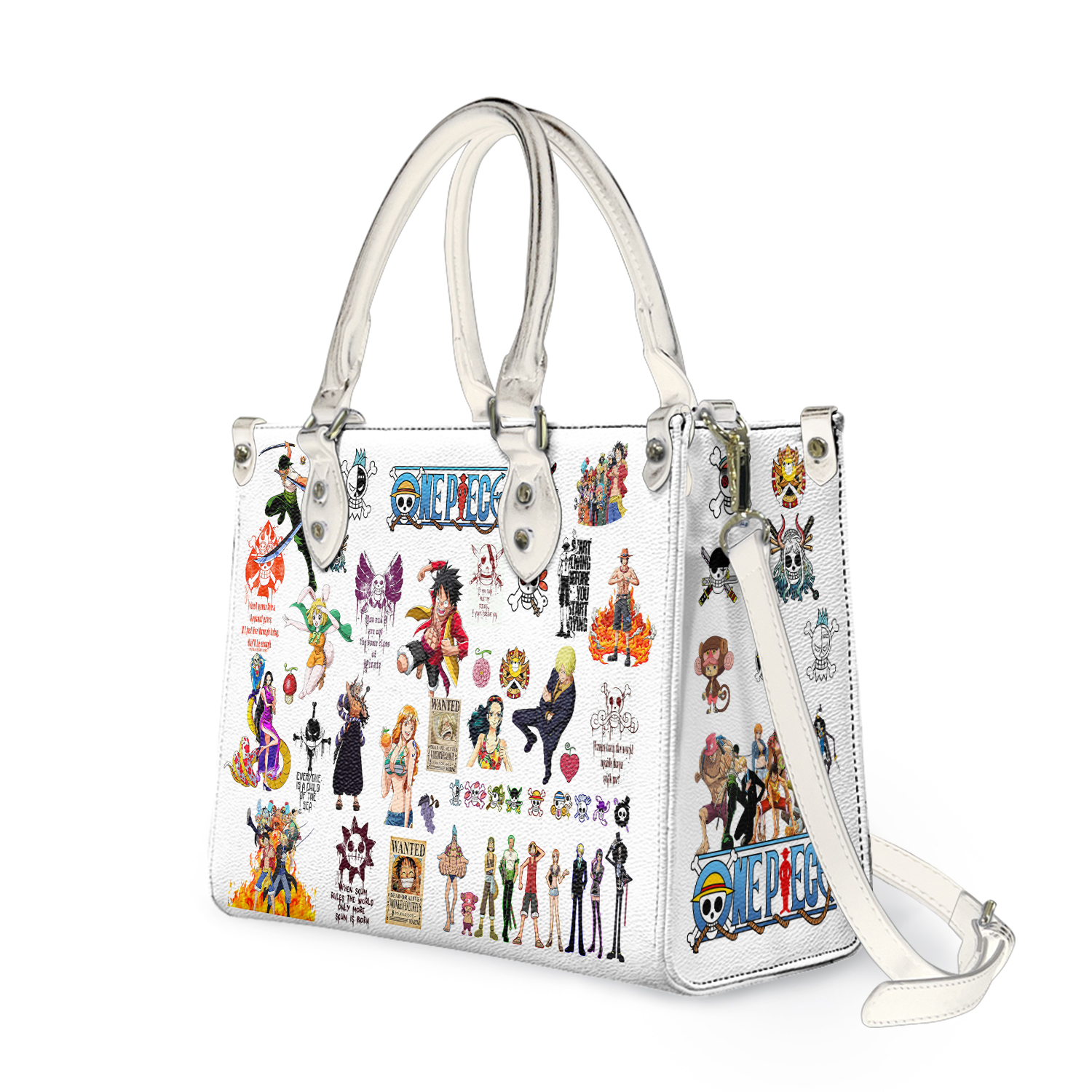 Anime Japan Women Leather Hand -Luxury Women PU Leather Handbag – 3 Size