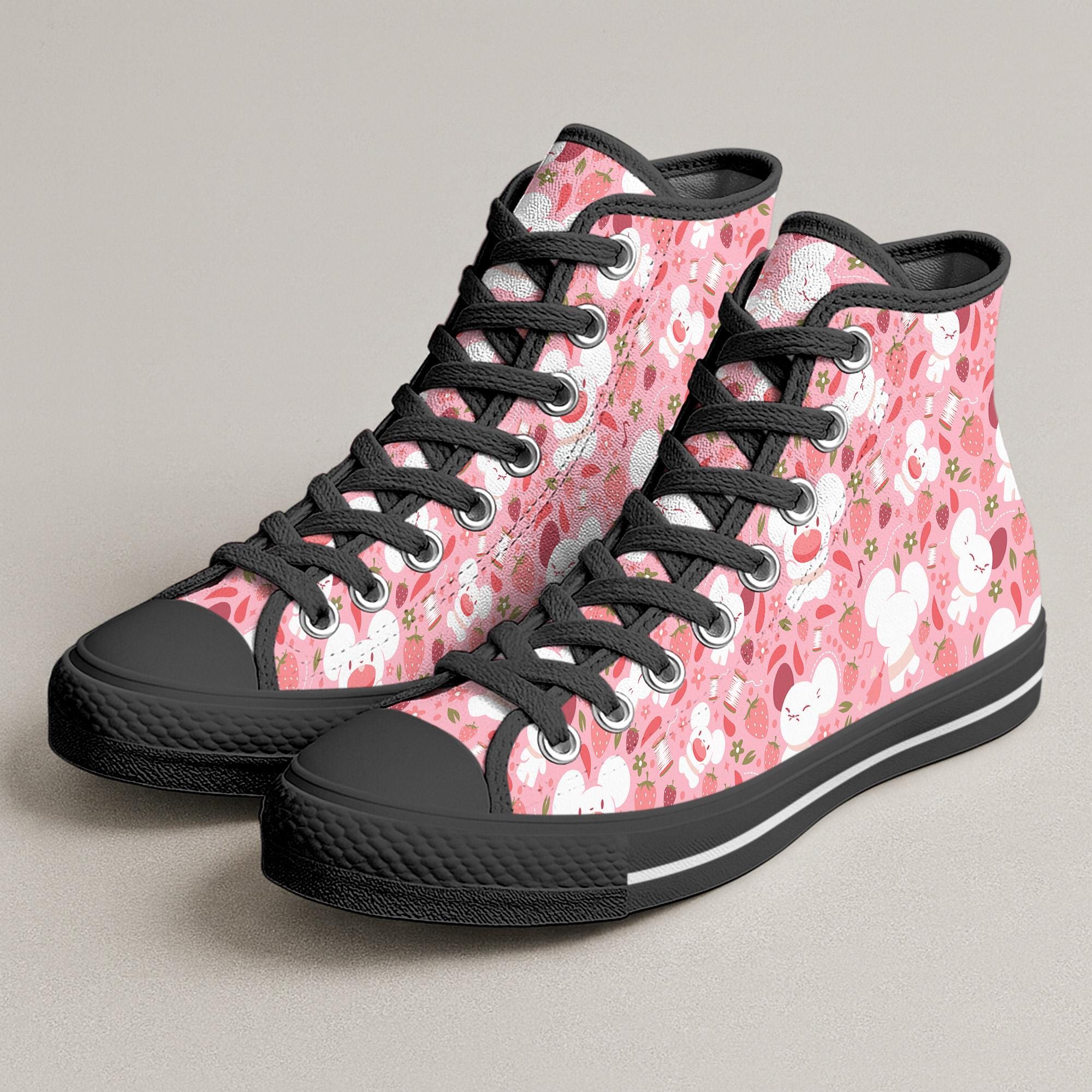 Tandemaus High Top Shoes, Cute Tandemaus Pattern Sneakers, Anime Shoes, Tandemaus Shoes Gifts