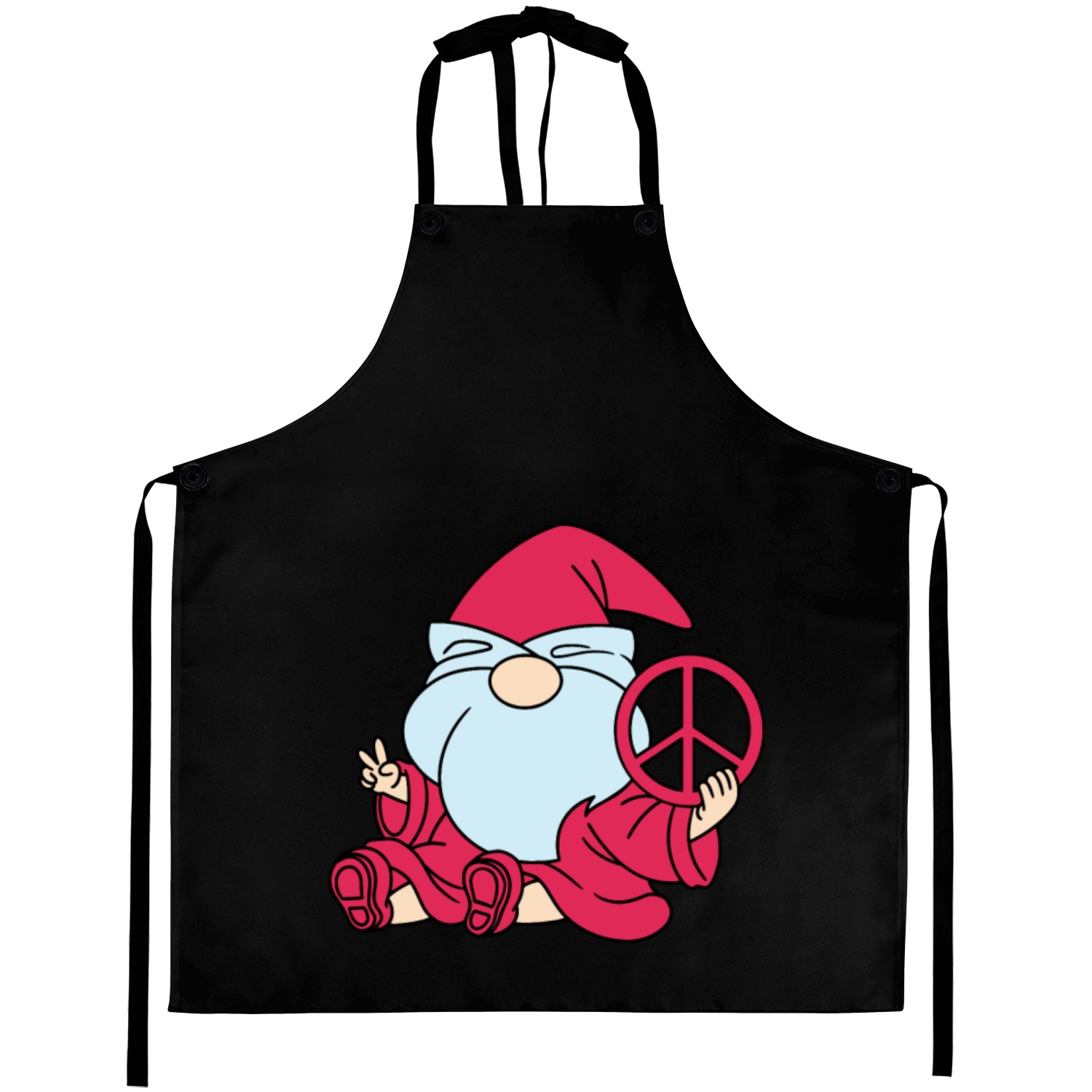Peace Gnome Gnomes Dwarves Aprons