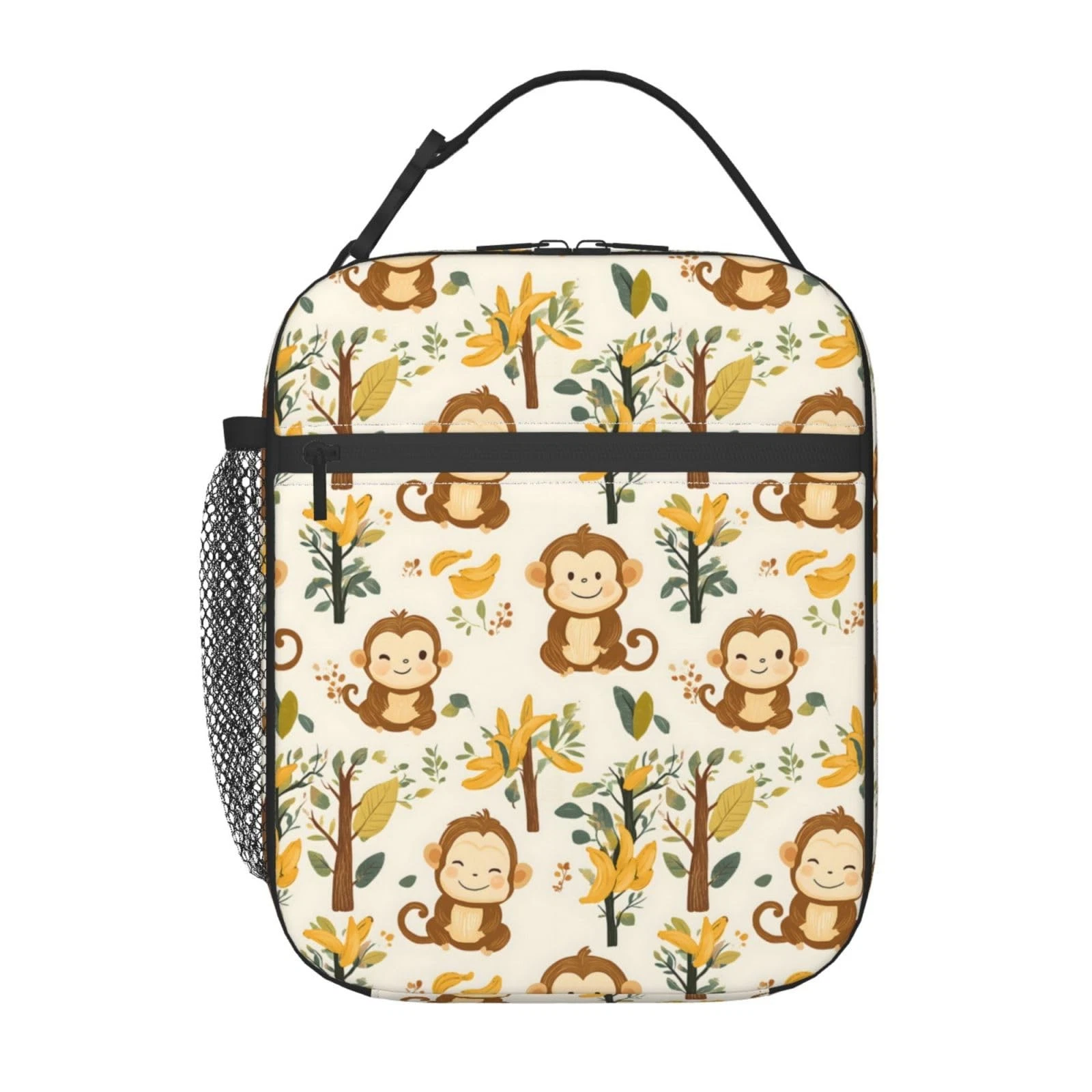 Cute Monkey Lunch Bag For Girls and Boys