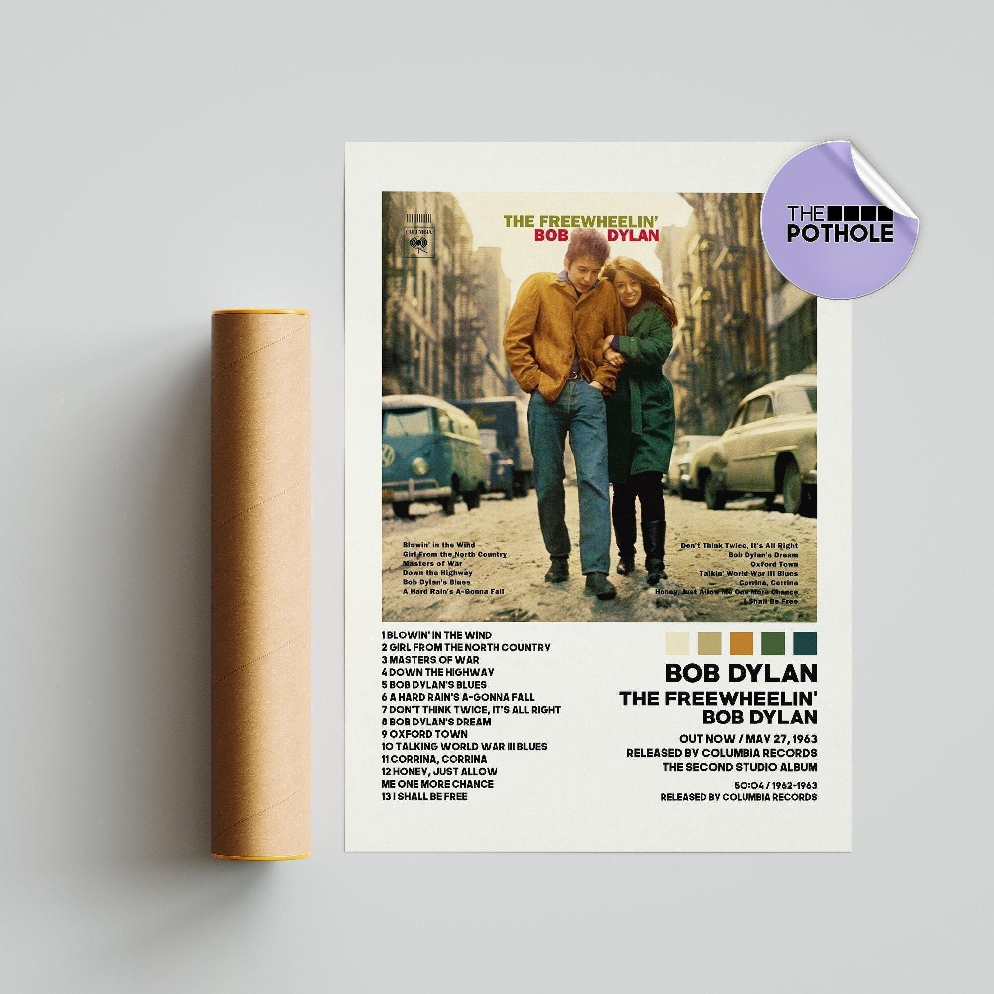 The Freewheelin' Bob Dylan Premium Matte Poster