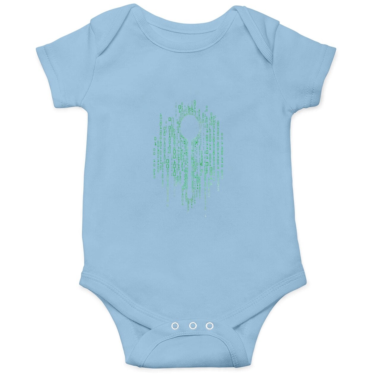 The Matrix There Is No Spoon baby Bodysuit