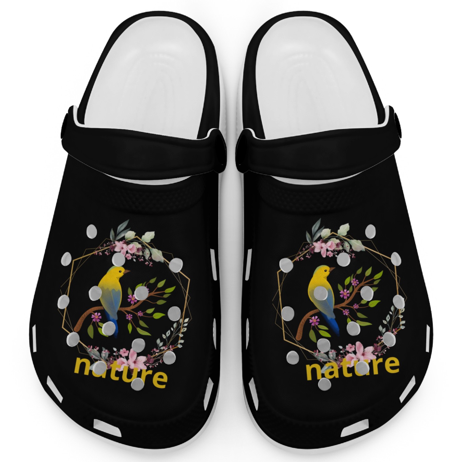 Bird in nature Clogs