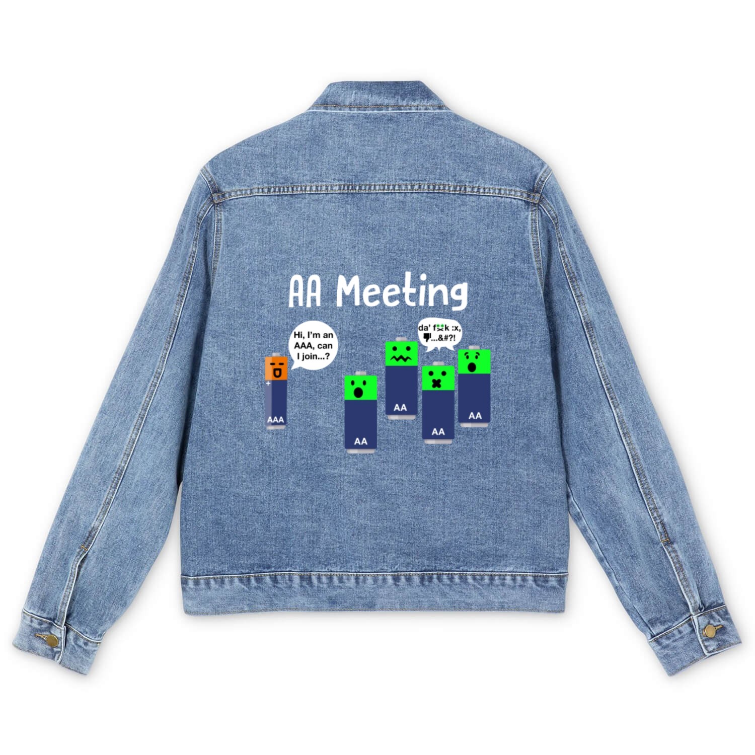AA Meeting Men's Denim Jackets