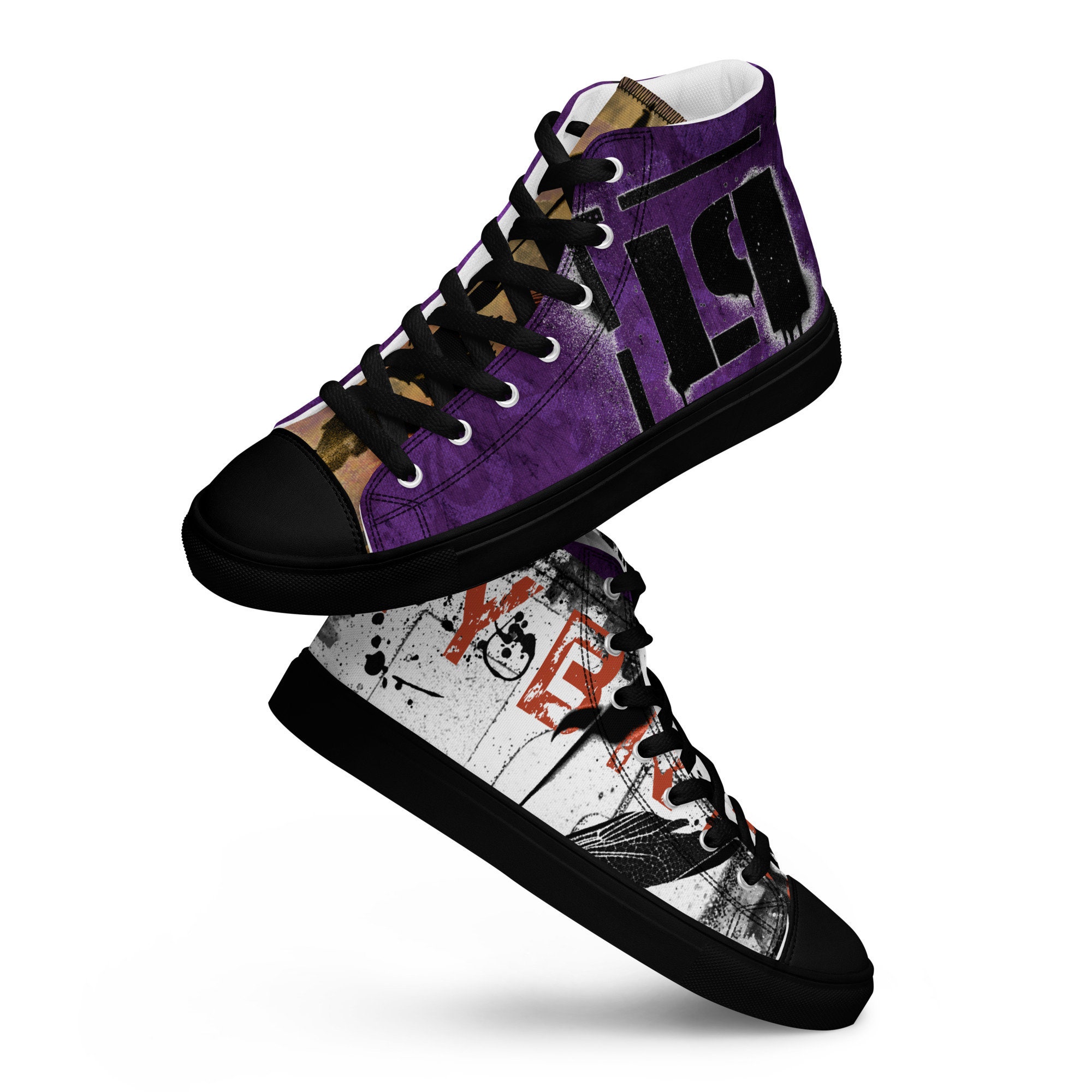 Men's High Top Canvas Sneakers