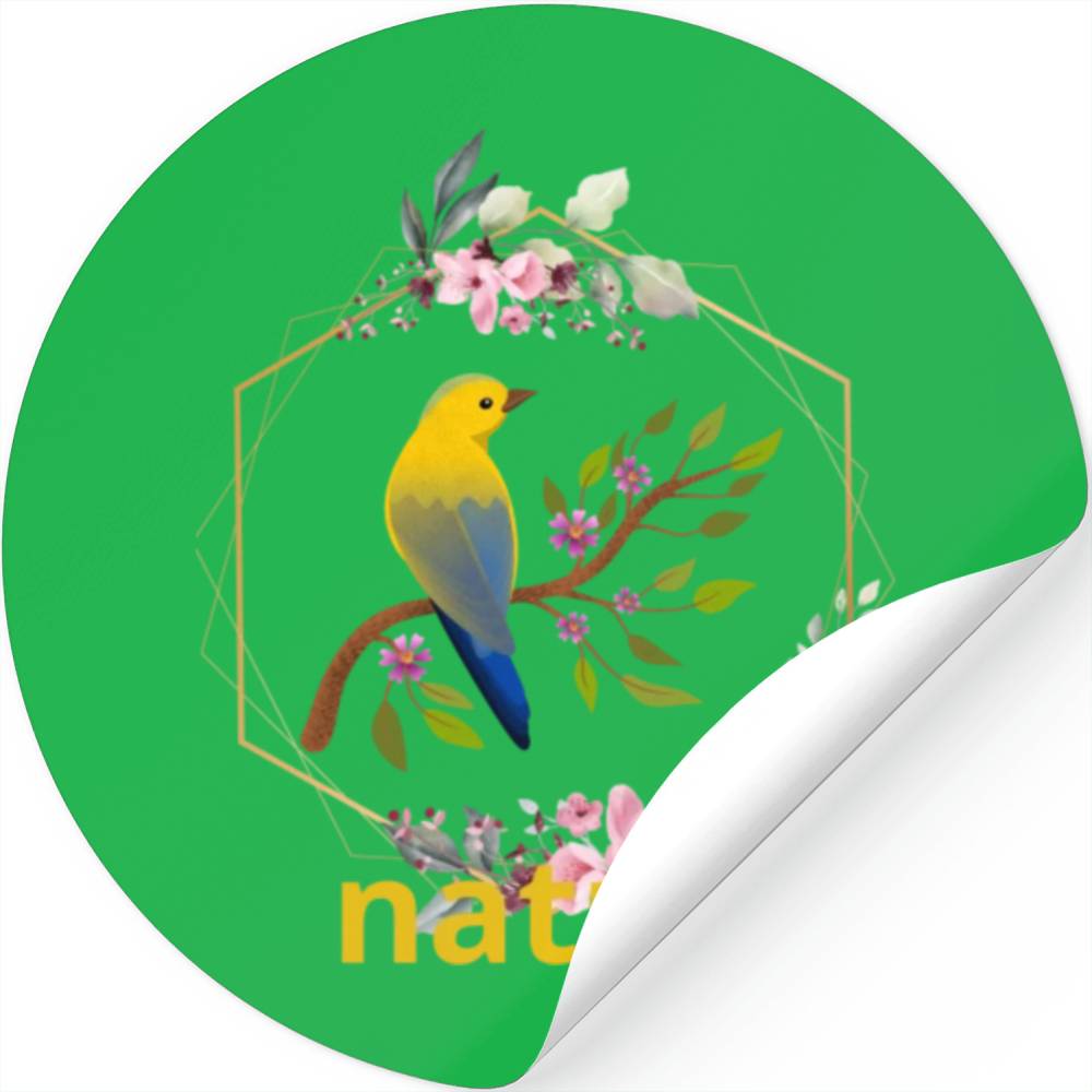 Bird in nature Stickers