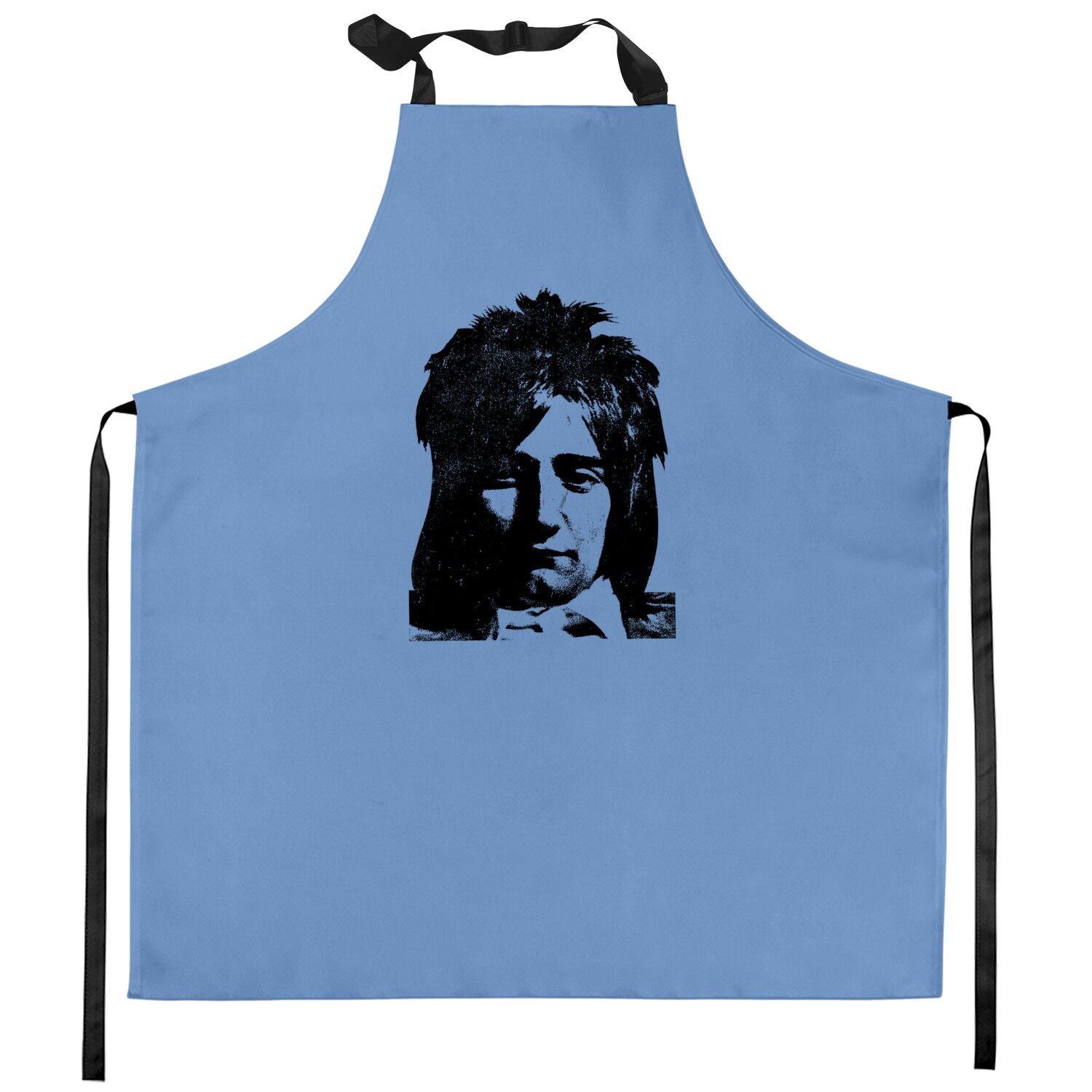 Rod Stewart face Kitchen Aprons/mod/faces