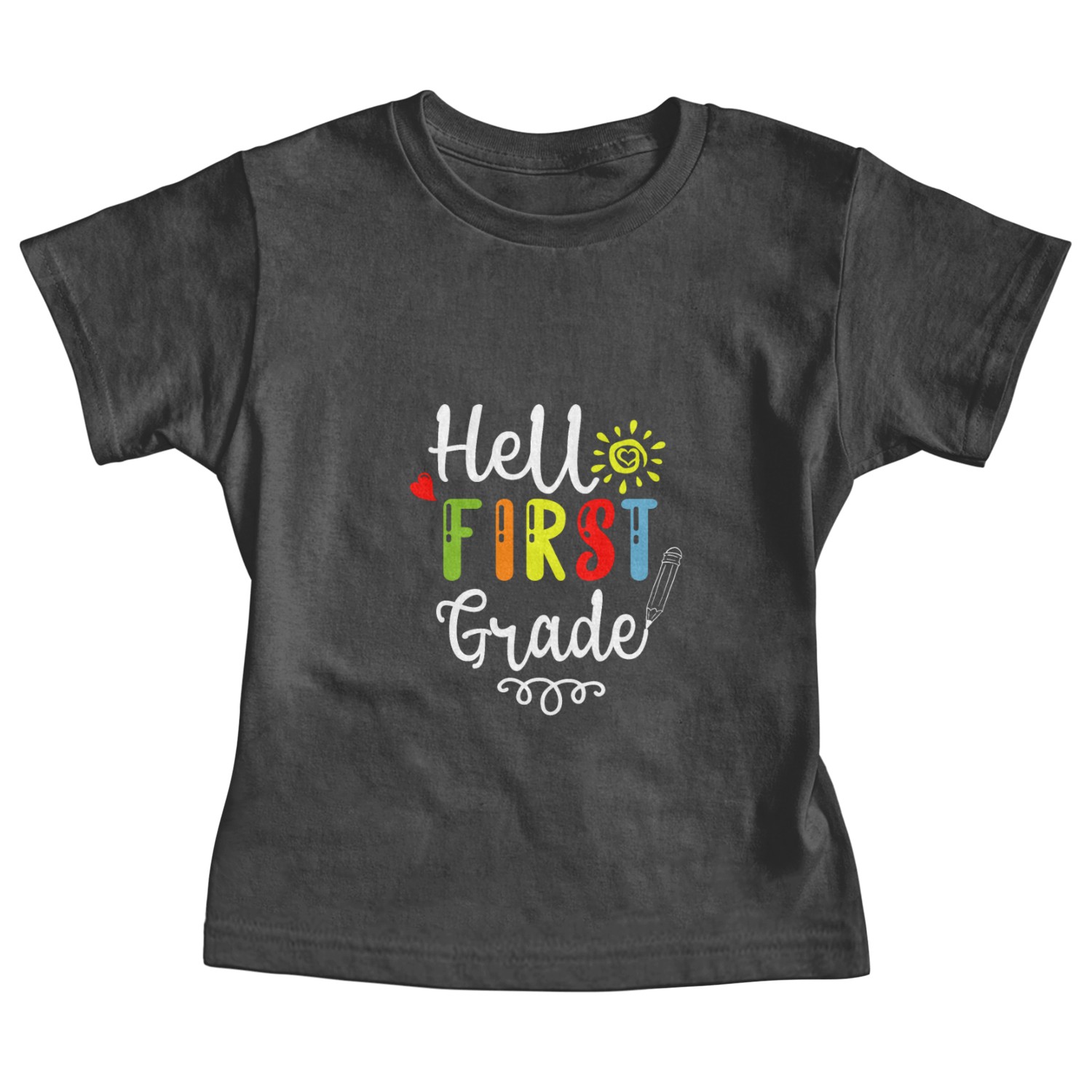 Hello First Grade Baby Tees, First Grade Baby Tees,Teacher