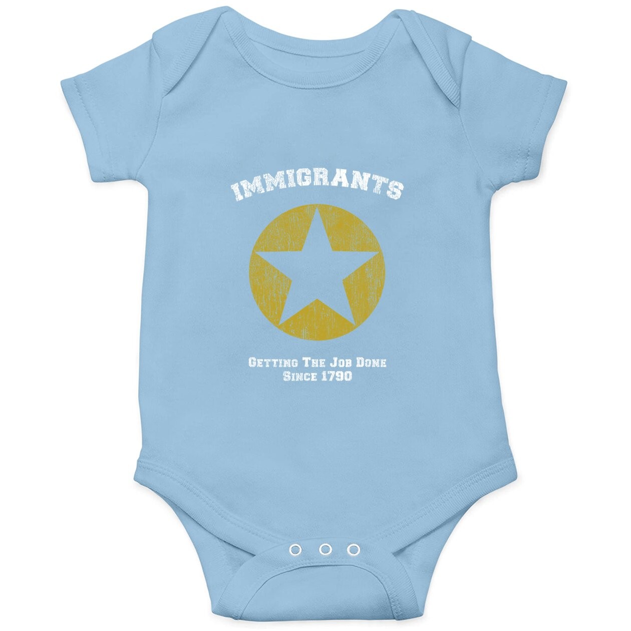 Immigrants We Get The Job Done Lyrics Since 1790 Tshirts