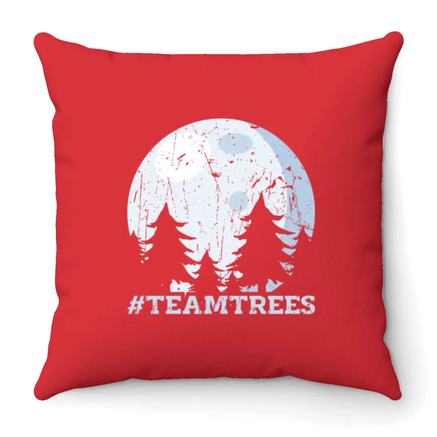 #Teamtrees - nature lovers Throw Pillows