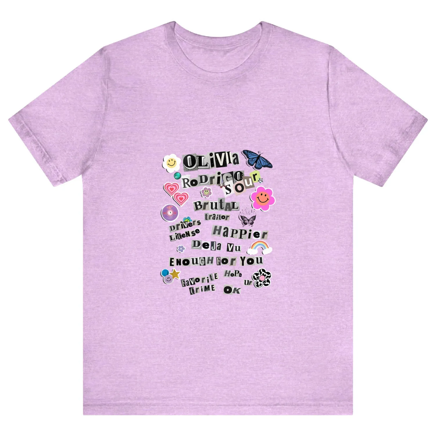 Olivia Rodrigo Shirt, Sour Album Graphic, Gift For Olivia Rodrigo Fan, Olivia Rodrigo Shirt