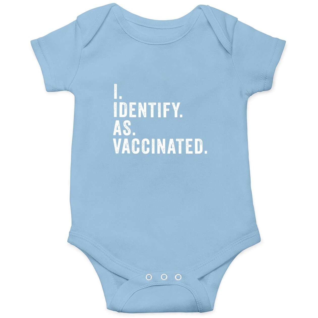 I Identify As Vaccinated Baby Bodysuit