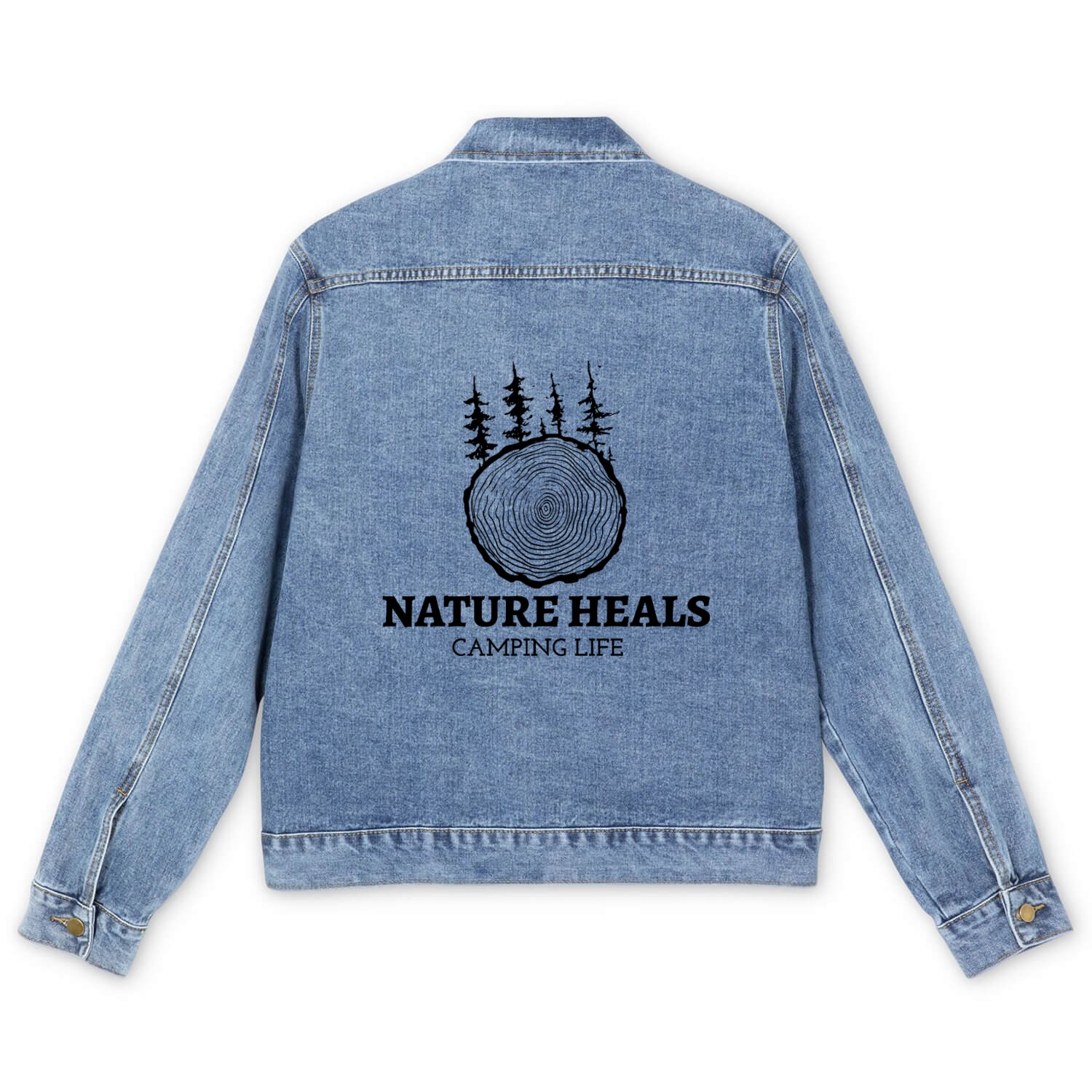 Nature Heals Men's Denim Jackets