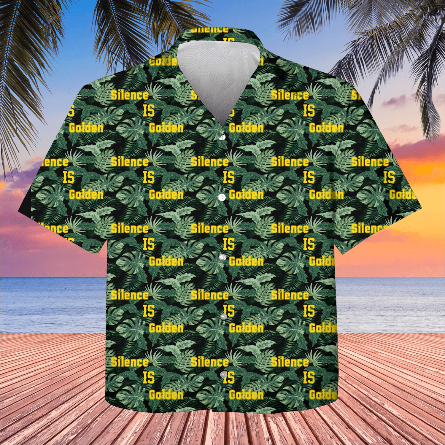 Silence Is Golden Kids Hawaiians