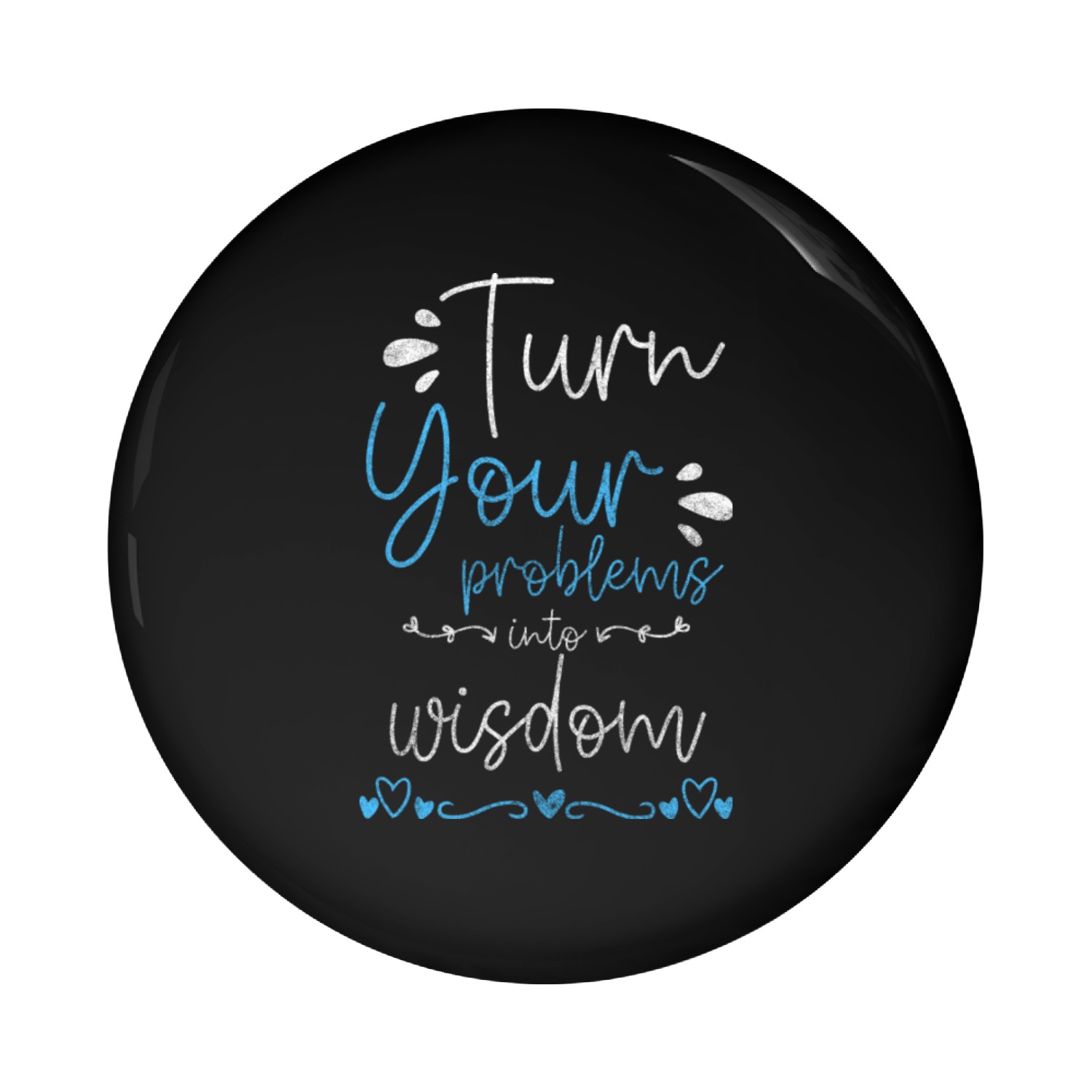 Problem? Solutions Humor Sarcasm Pin Buttons
