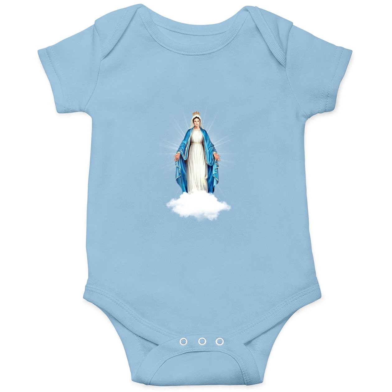 Dogma Of The Ascension Of The Immaculate Conception Of Mary Baby Bodysuit