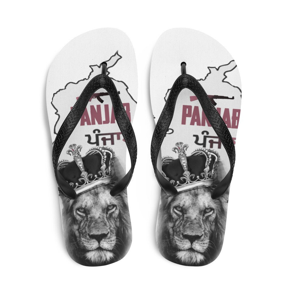Lion of Punjab / Sher Punjab Flip-Flops PRB