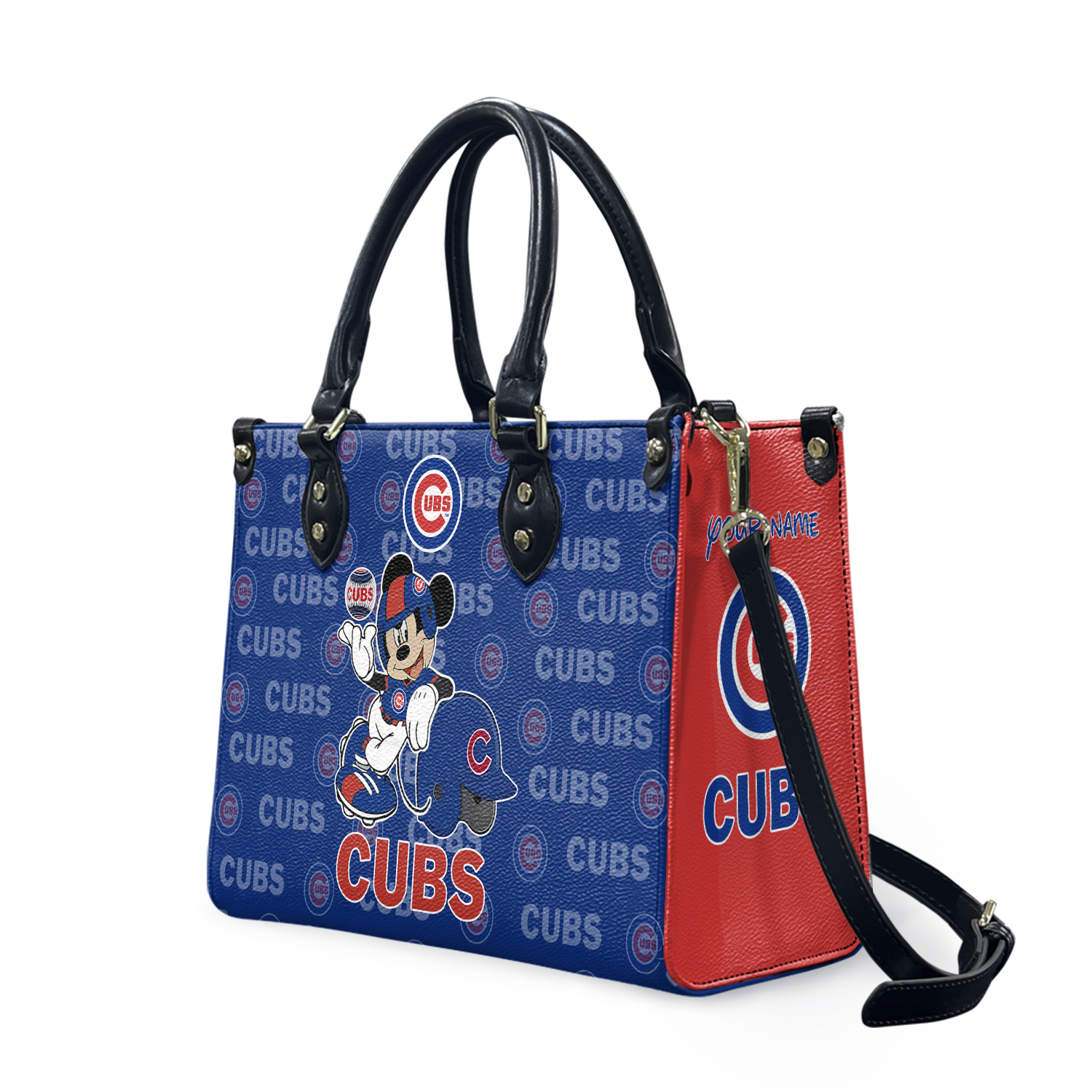 Chicago Baseball Team Cubss Women Leather Handbag Lovers Gift