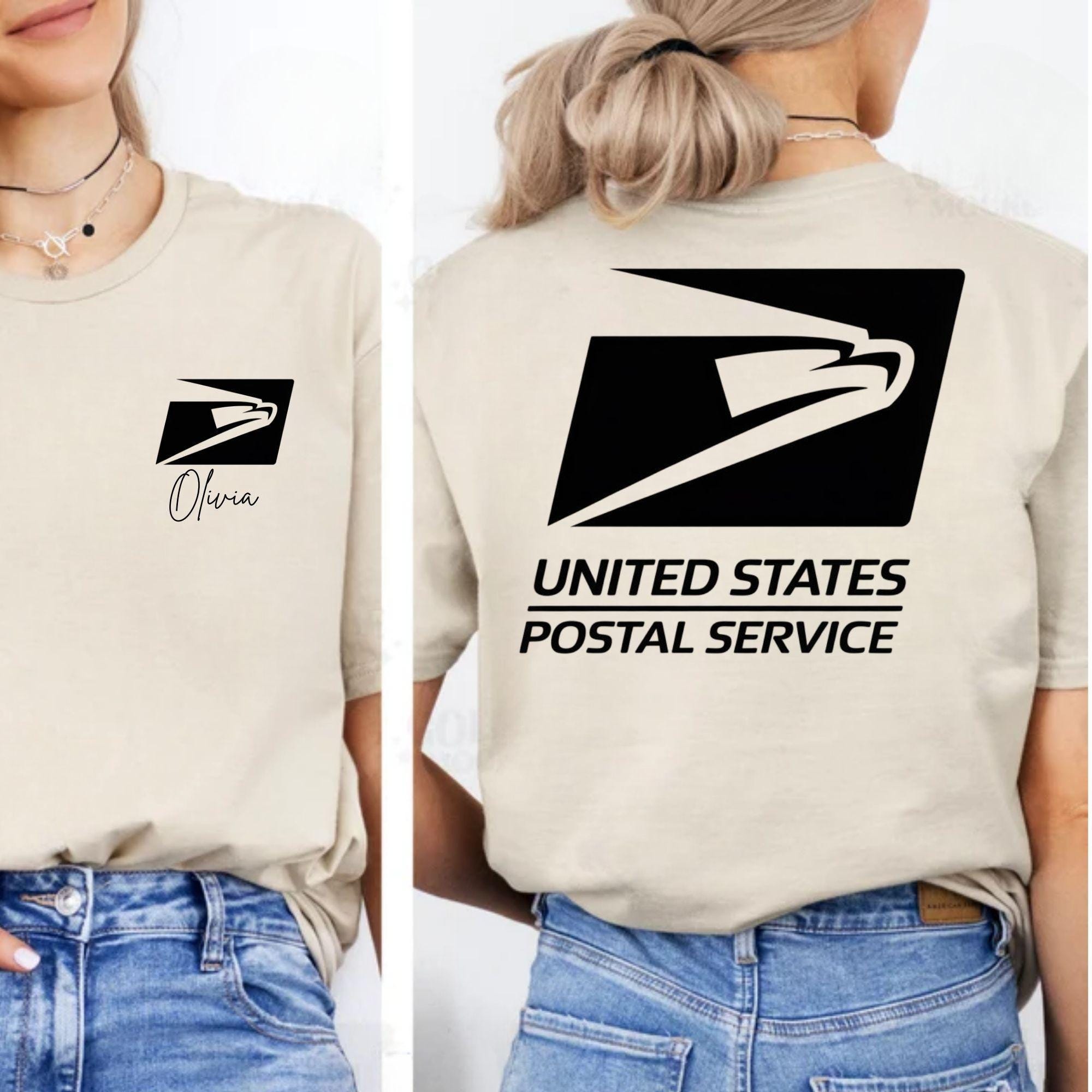 Custom United States Mail Carrier Shirt Post Office Service Postal Worker Gift Tee Delivery Driver Shirt for Men & Women Post Office