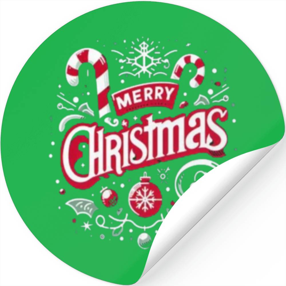 Christmas Stickers Design